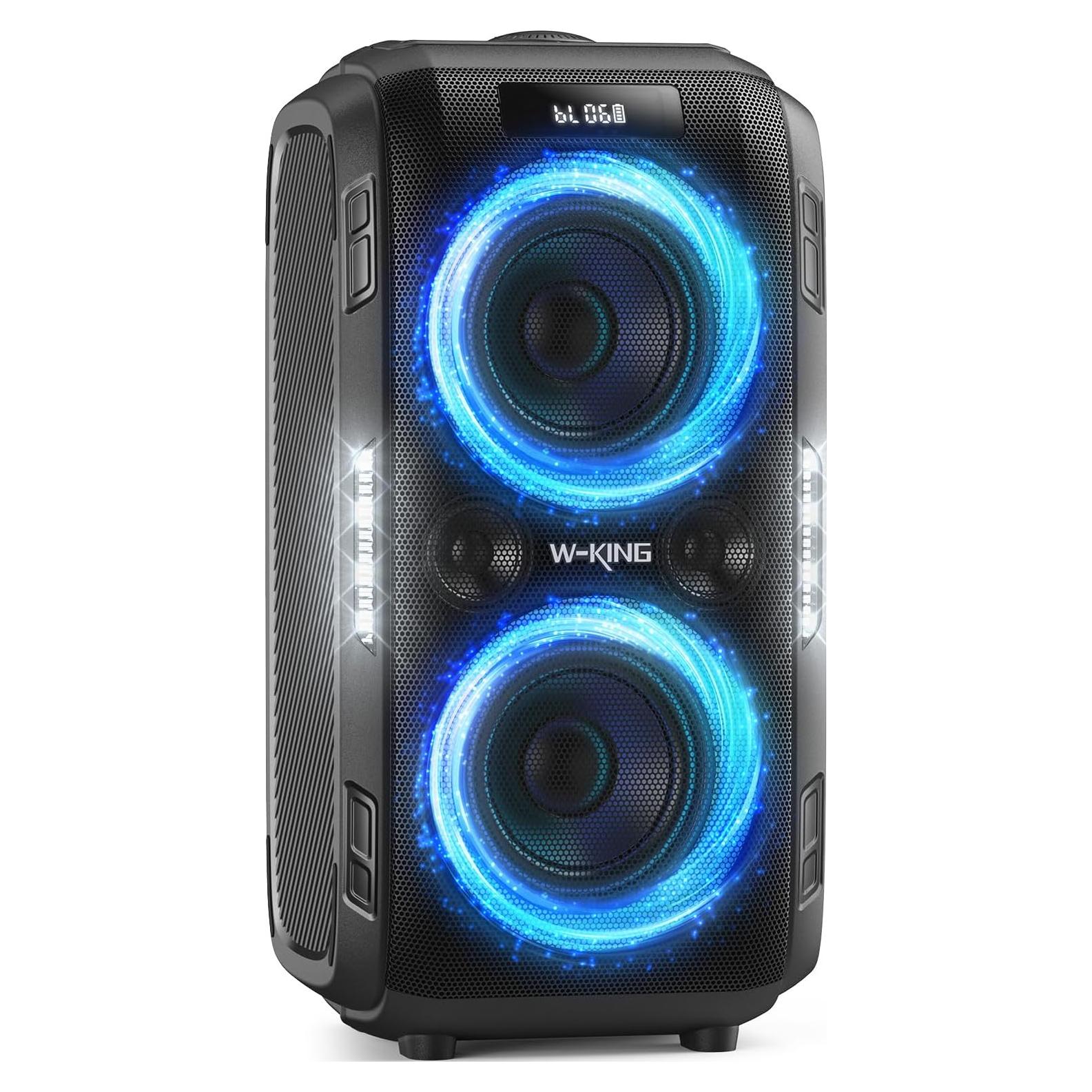 Altavoz Bluetooth W-KING T9 Pro 250W 10.7kg IPX5