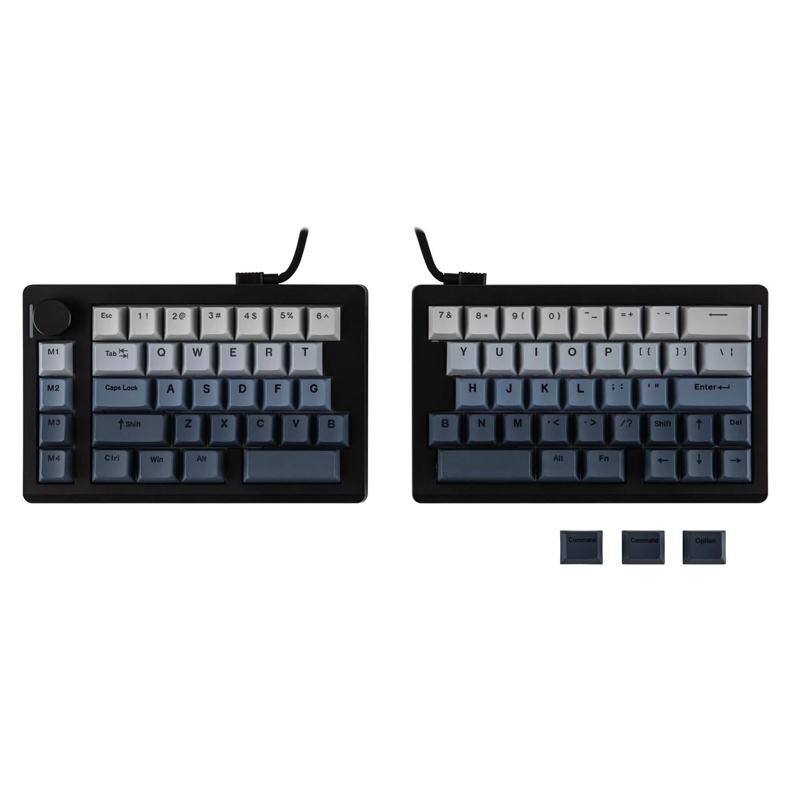 Teclado Ergonómico Inalámbrico EPOMAKER Split70 RGB 70%