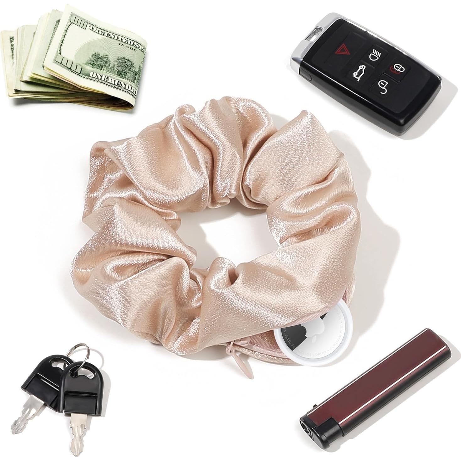 Scrunchies Ivyu con bolsillo y cremallera - Color mezclado