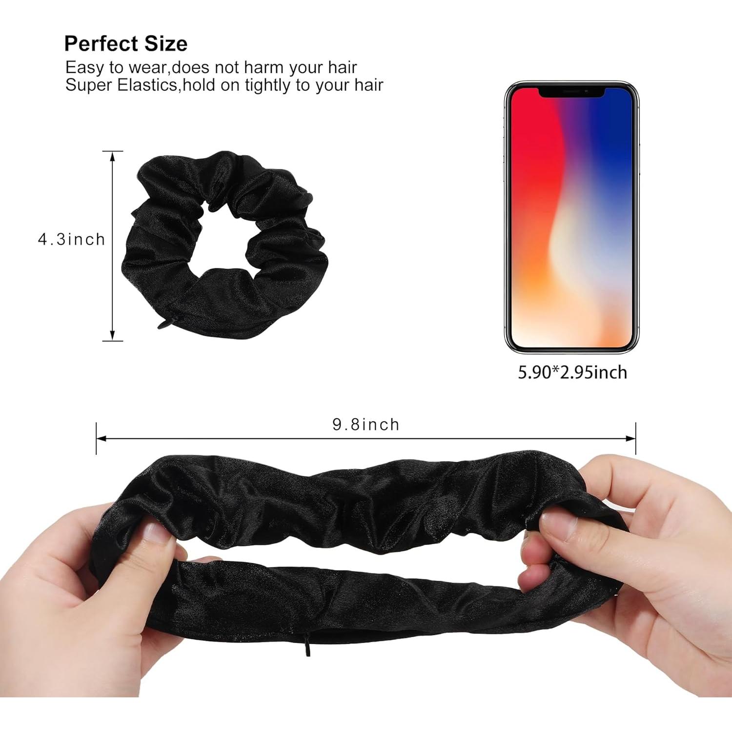 Scrunchies Ivyu con bolsillo y cremallera - Color mezclado