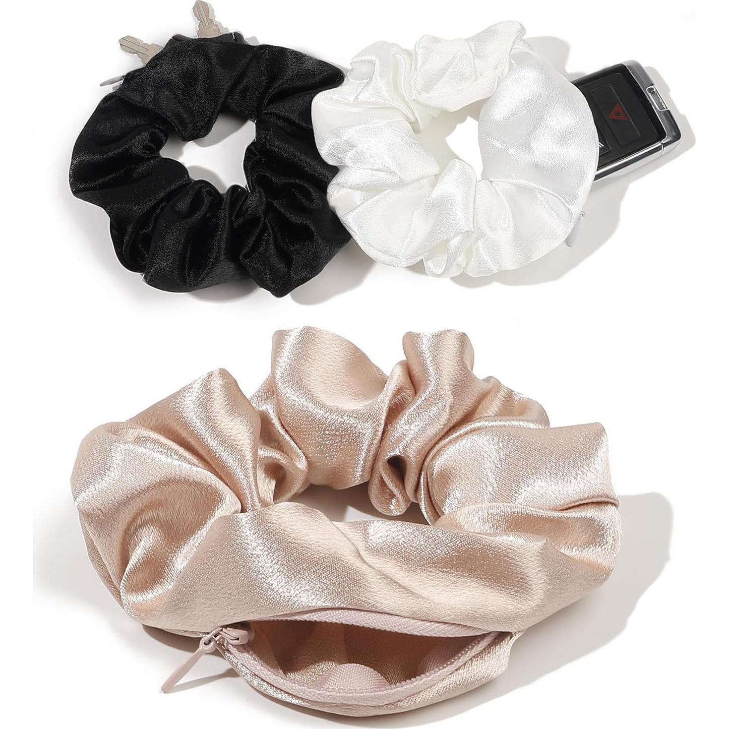 Scrunchies Ivyu con bolsillo y cremallera - Color mezclado