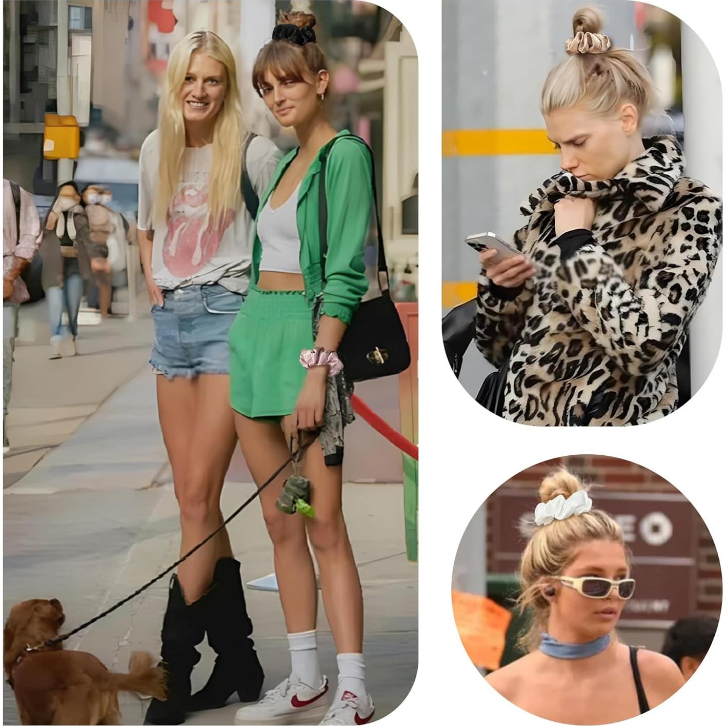 Scrunchies Ivyu con bolsillo y cremallera - Color mezclado