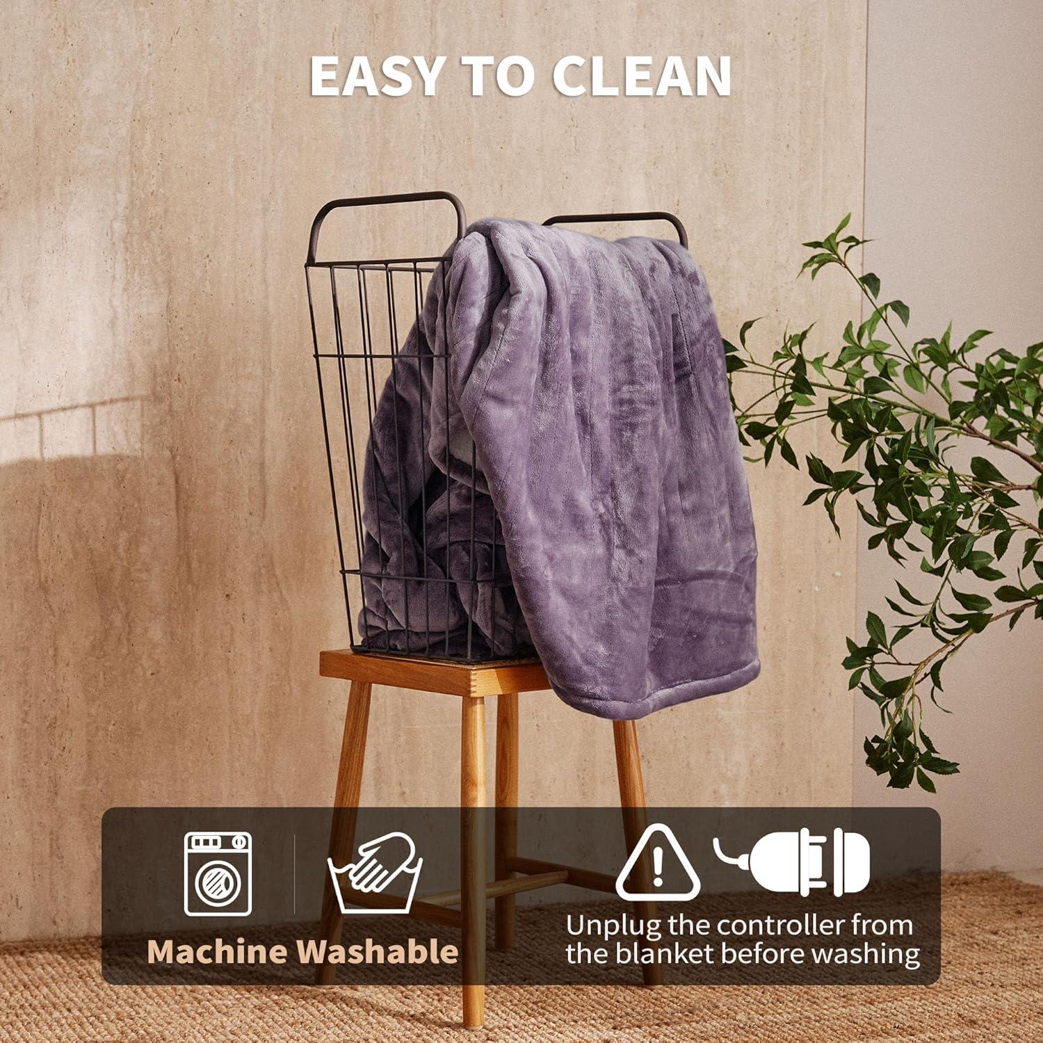 Manta Calentada JET'S HOME 127x152 cm - Eléctrica Lavable