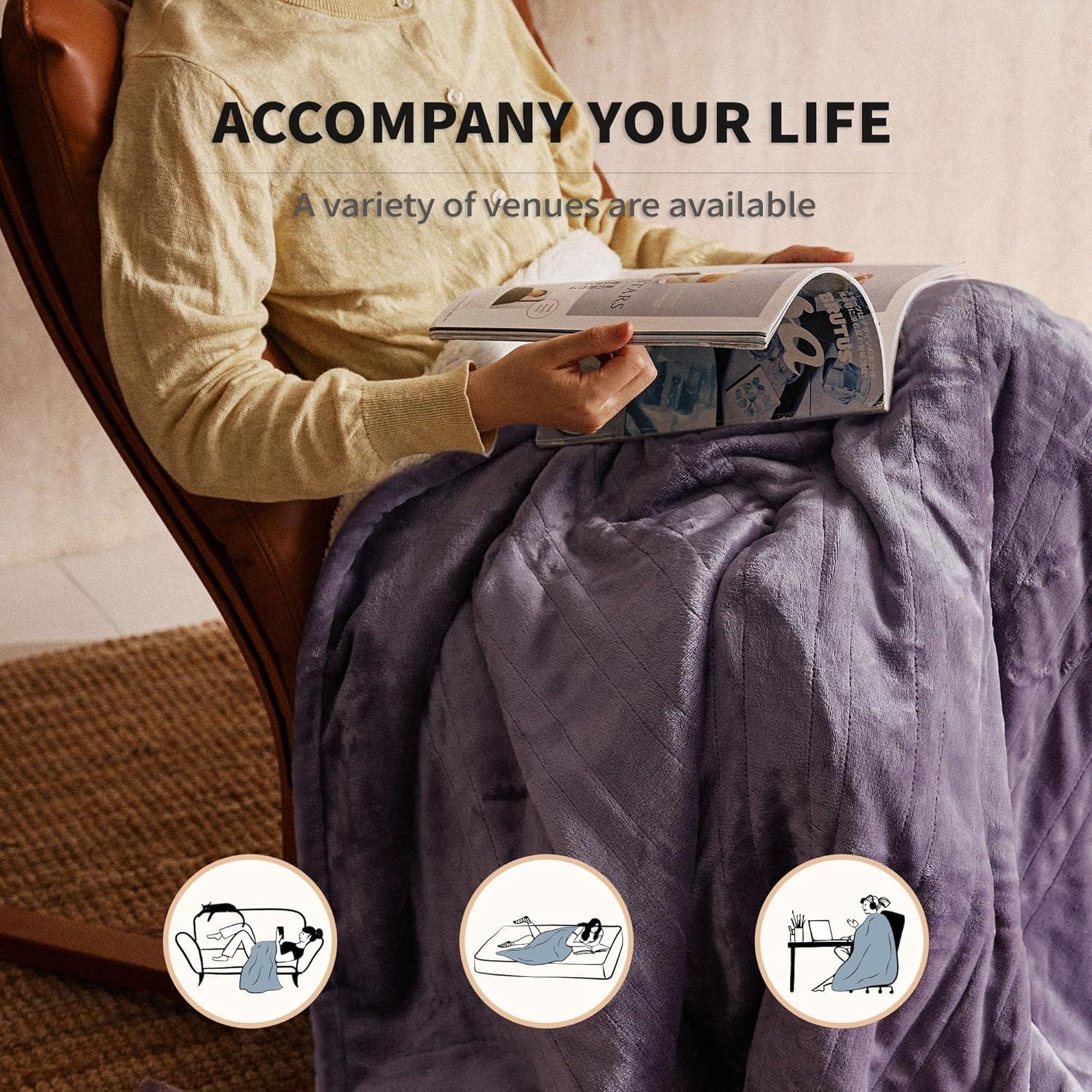 Manta Calentada JET'S HOME 127x152 cm - Eléctrica Lavable