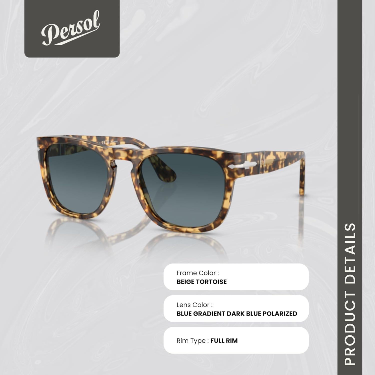 Gafas de Sol Persol Elio PO3333S Unisex Polarizadas