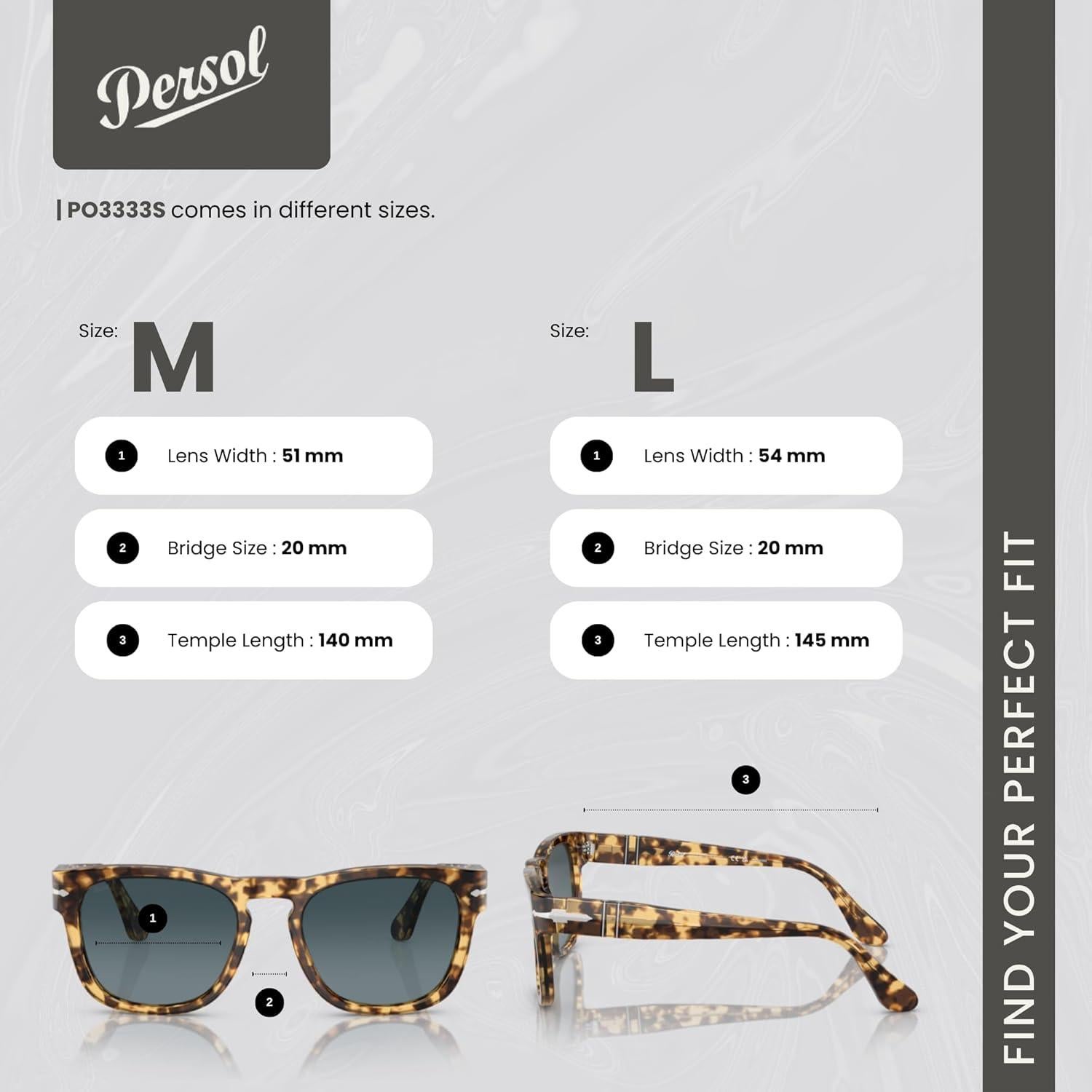 Gafas de Sol Persol Elio PO3333S Unisex Polarizadas