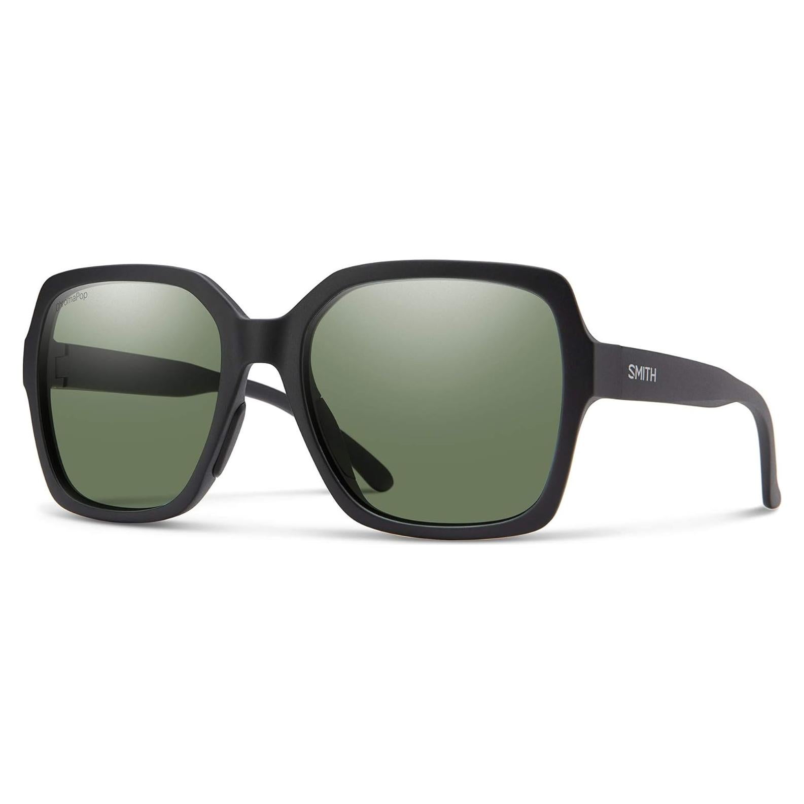 Gafas de sol Smith Flare, Negro mate/Gris polarizado