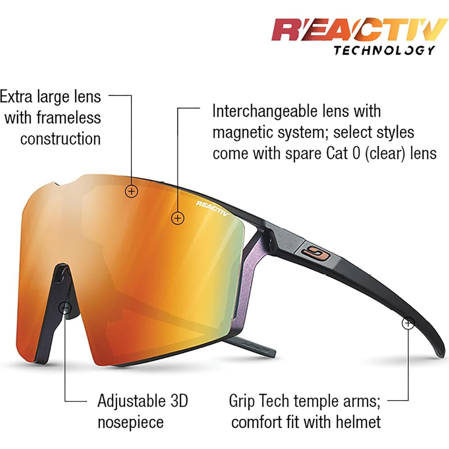 Gafas de sol Julbo Edge fotocromáticas MTB y Trail Running