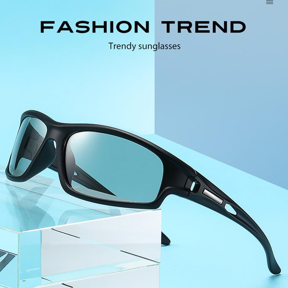 Gafas de sol fotocromáticas YIMI UV400 para hombres y mujeres