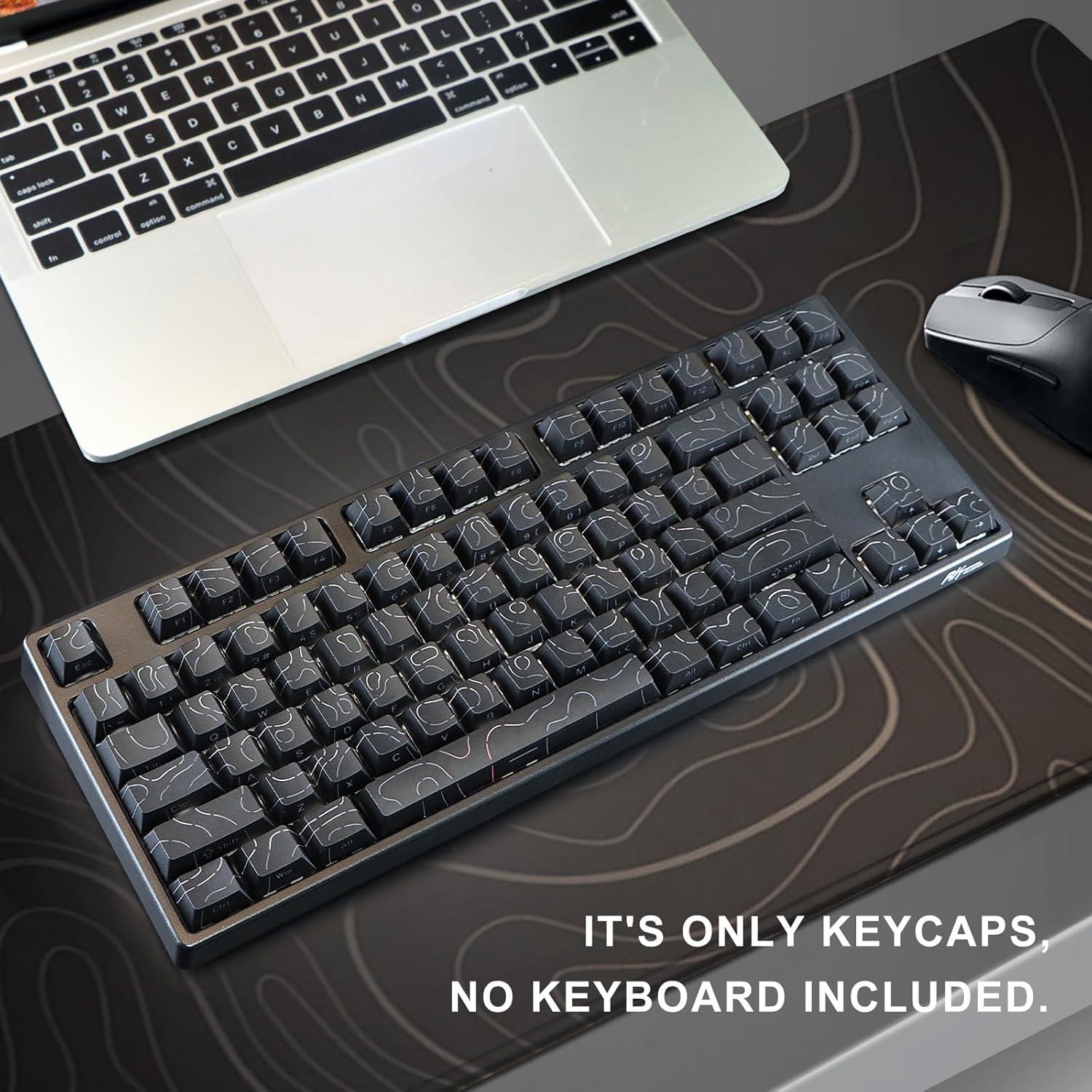 Set de Teclas Mecánicas MOLGRIA 98 PBT Perfil Cherry ANSI