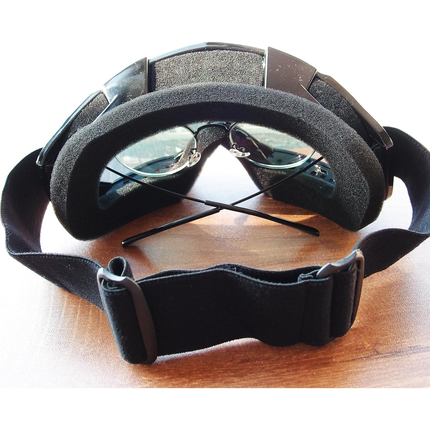 Gafas de Motocross 2Pack UV Ajustables para Adultos y Niños