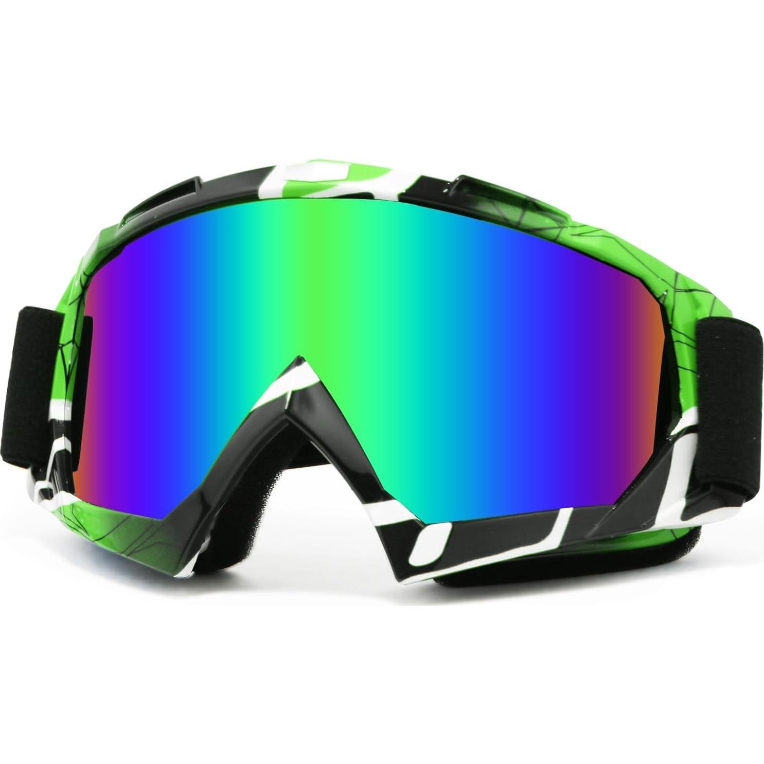Gafas de Motocross 2Pack UV Ajustables para Adultos y Niños