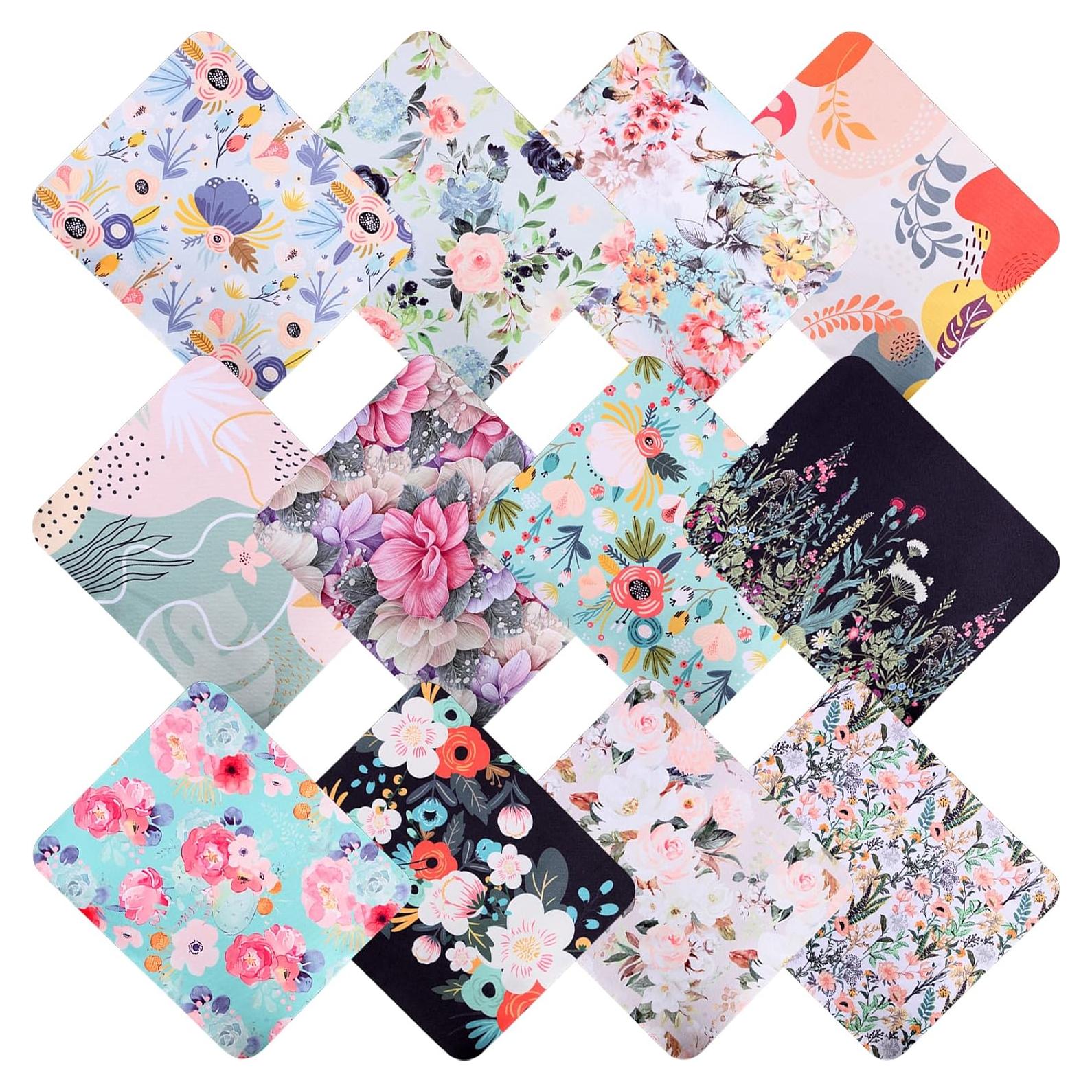 12 Paños de Microfibra ADBGV para Limpieza de Lentes y Pantallas