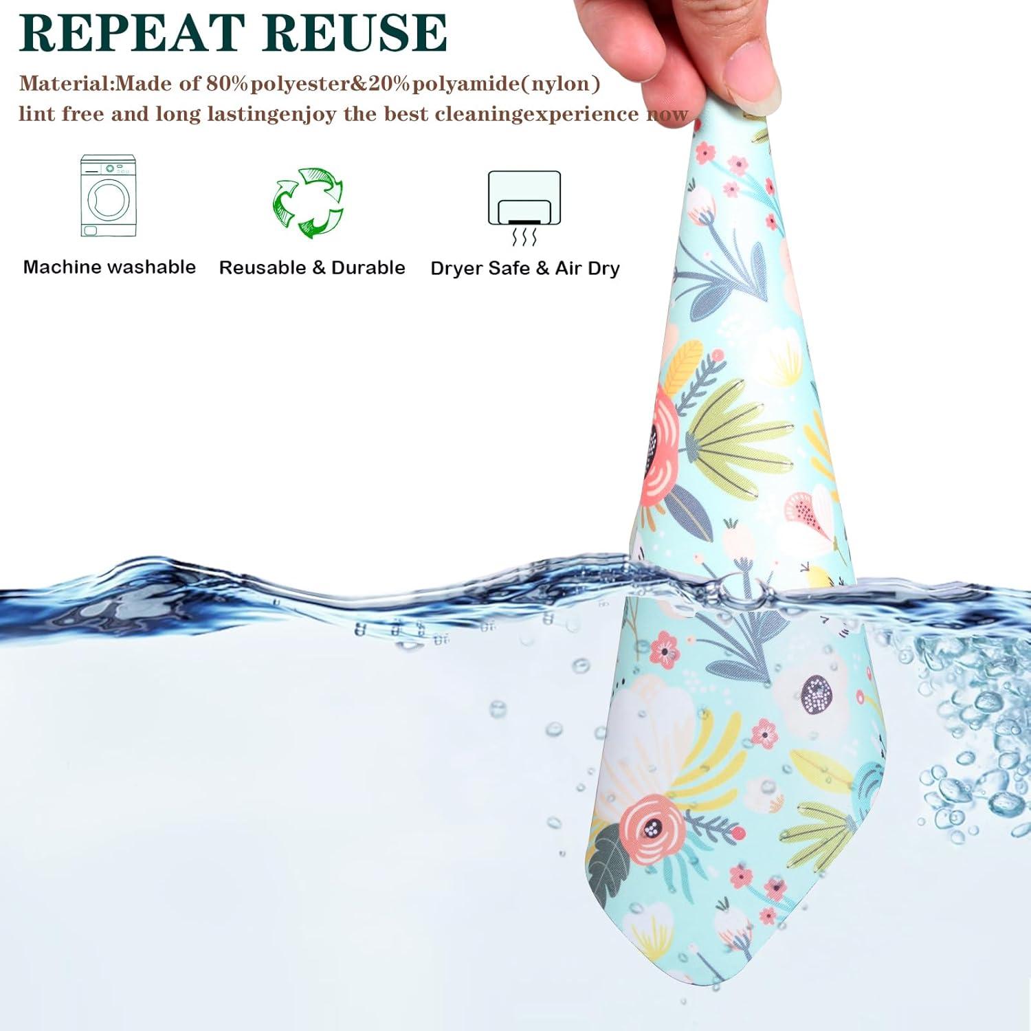 12 Paños de Microfibra ADBGV para Limpieza de Lentes y Pantallas