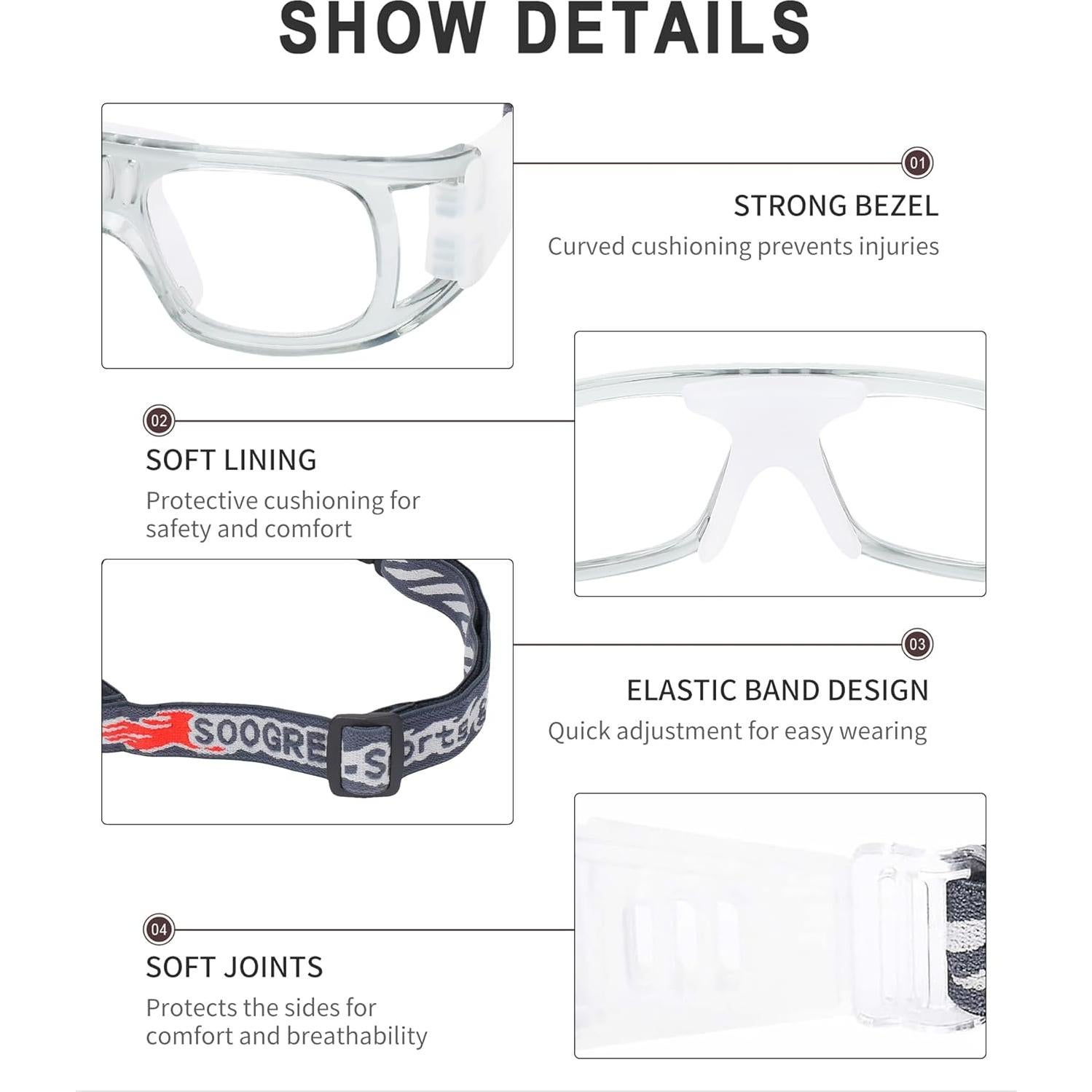 Gafas Deportivas SooGree 8068 para Hombres y Mujeres