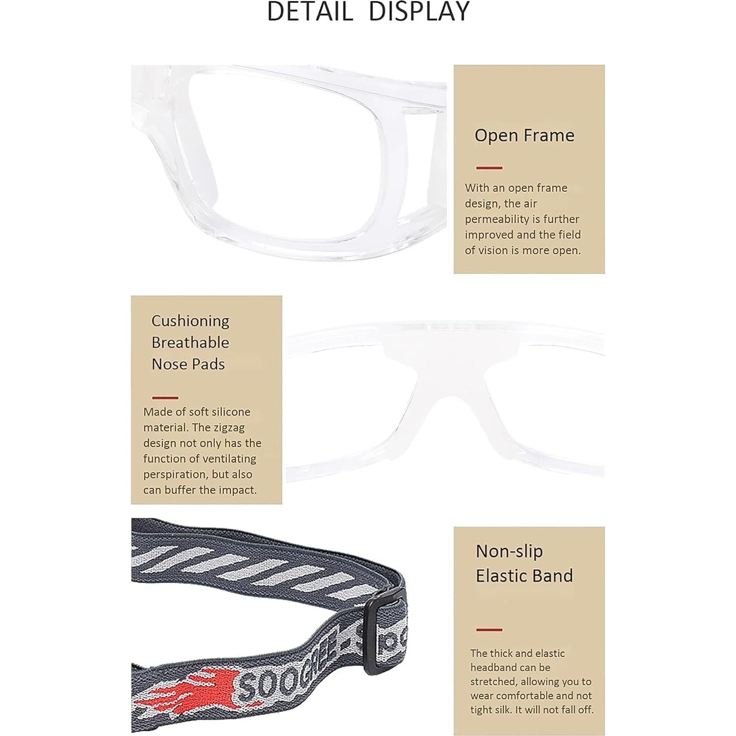 Gafas Deportivas SooGree para Hombres y Mujeres 8068