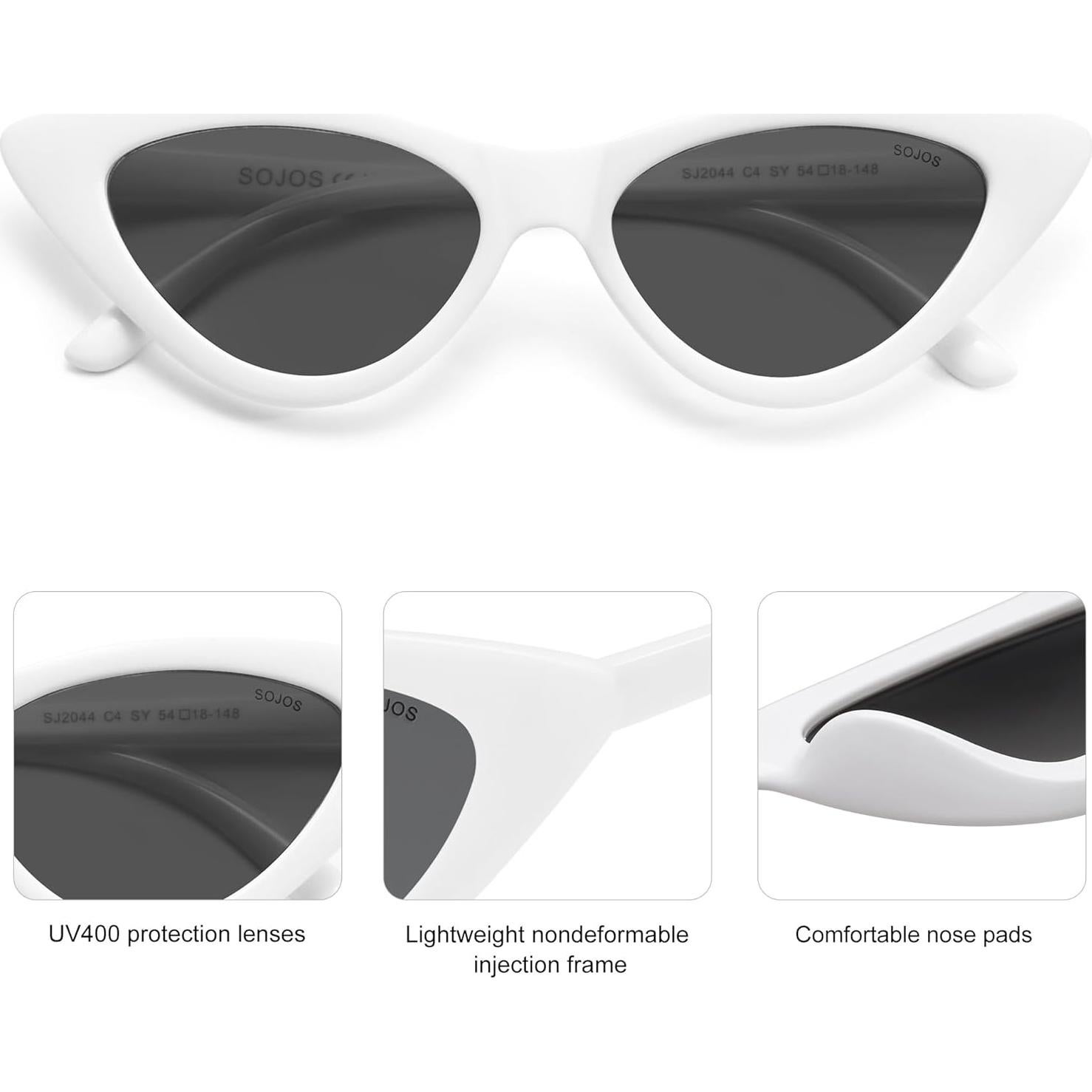 Gafas de Sol Sojos SJ2044 Ojo de Gato UV400 Mujeres