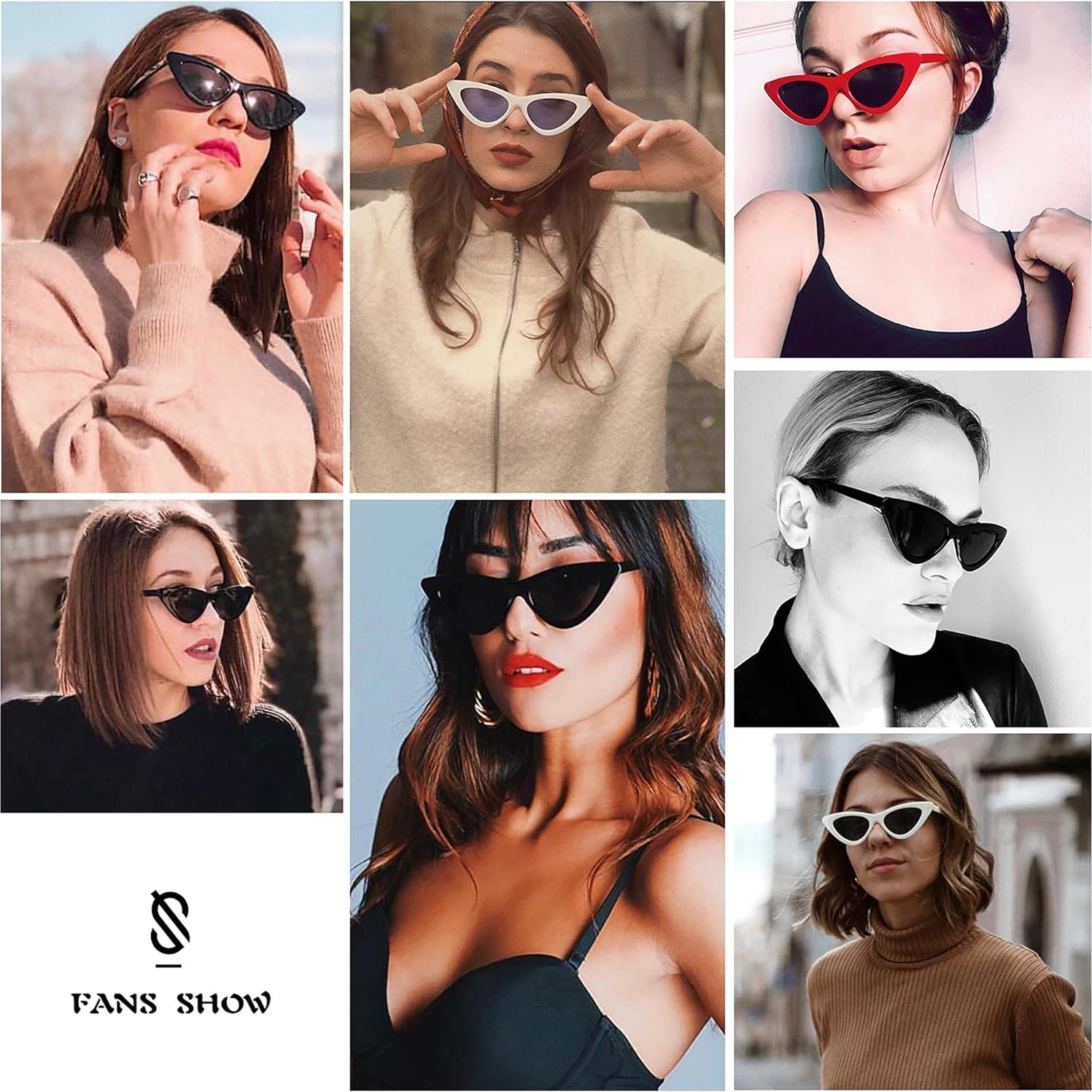 Gafas de Sol Sojos Ojo de Gato UV400 Rojo Espejo SJ2044