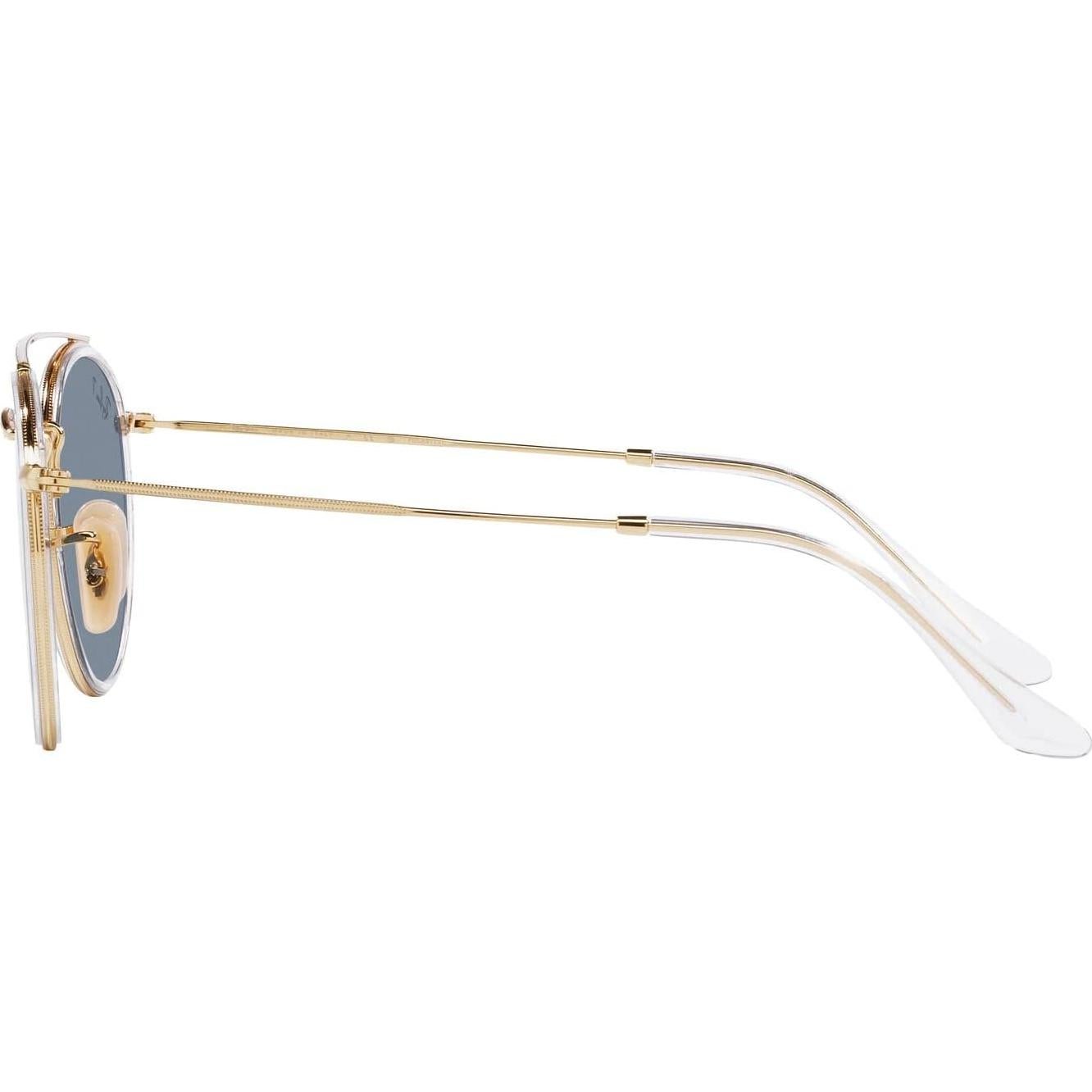 Gafas Ray-Ban RB3647N Doble Puente Redondas Doradas