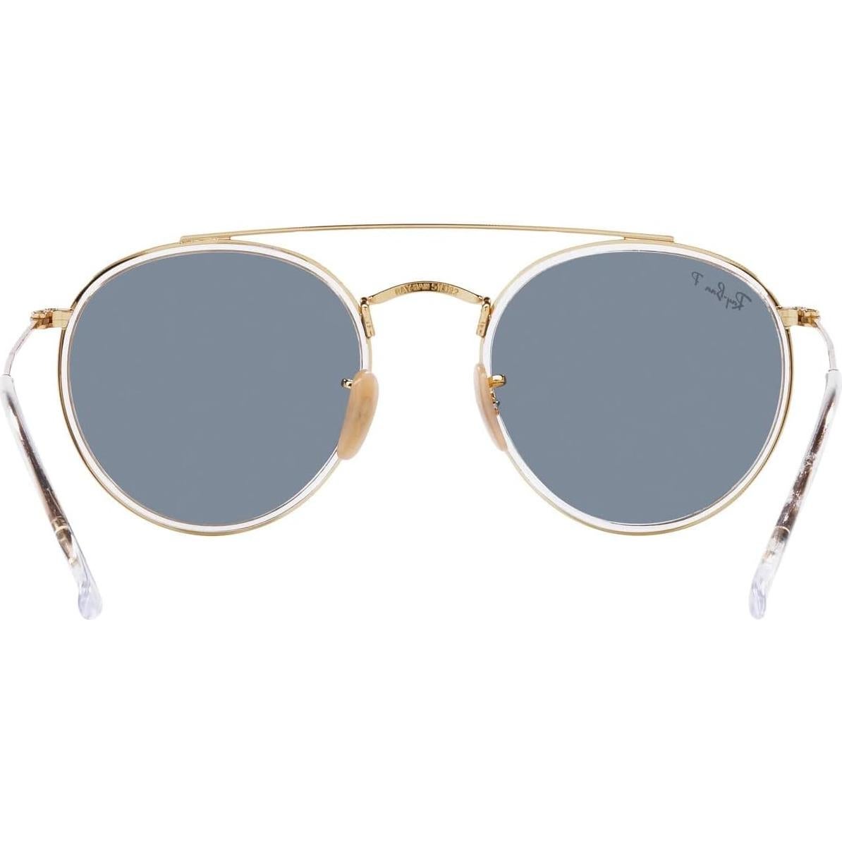 Gafas Ray-Ban RB3647N Doble Puente Redondas Doradas