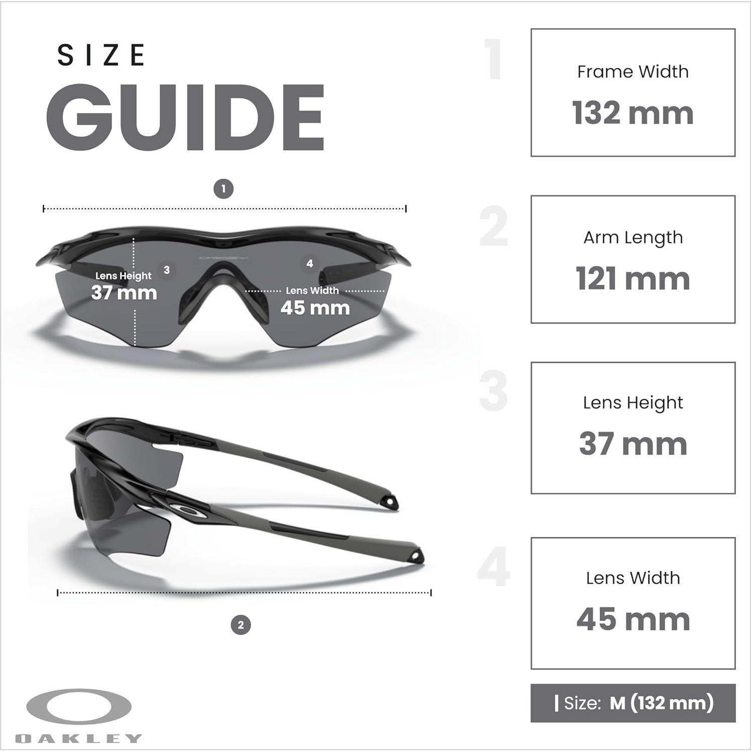 Gafas de sol Oakley M2 Frame XL para hombres + Correa + Kit