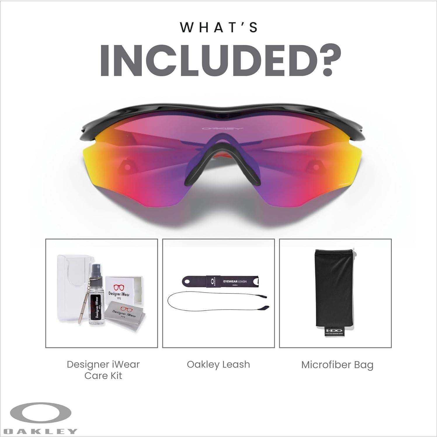 Gafas de sol Oakley M2 Frame XL Prizm Road + Correa y Kit