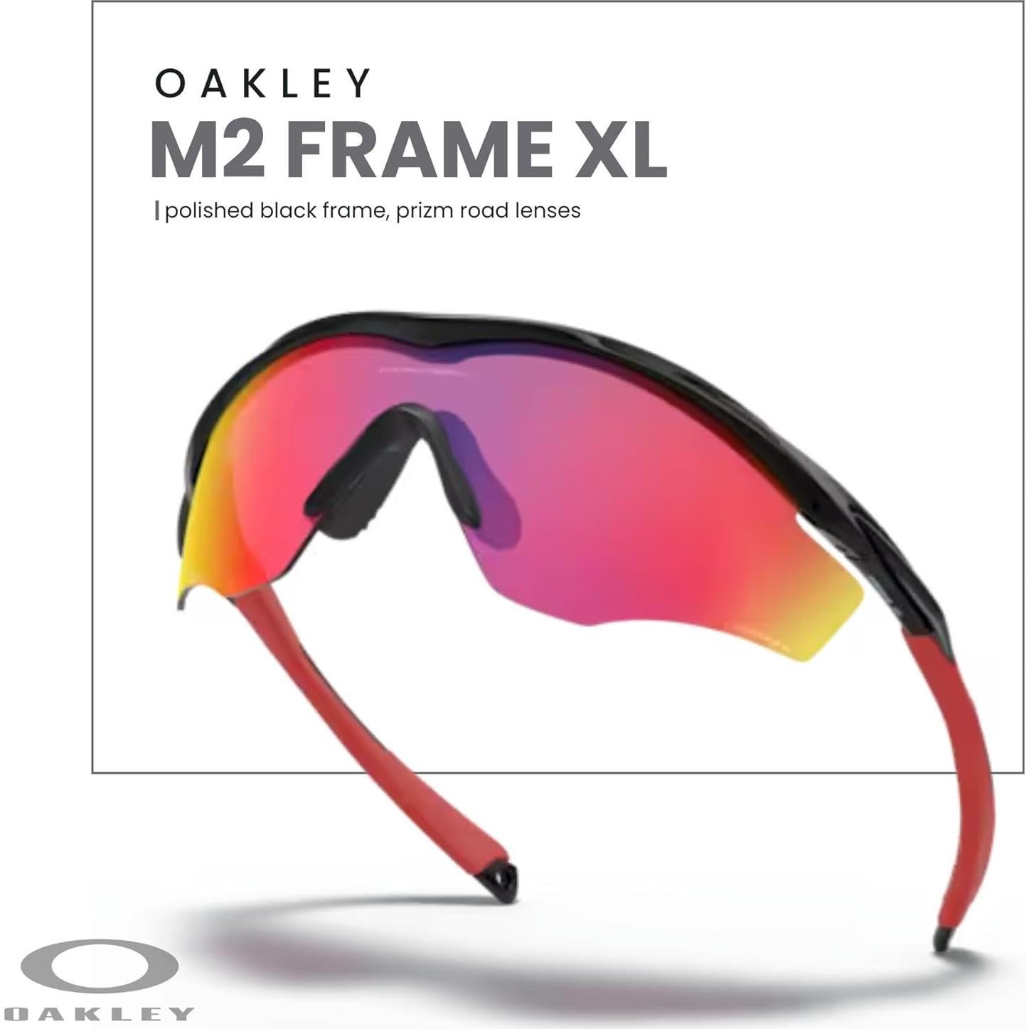 Gafas de sol Oakley M2 Frame XL Prizm Road + Correa y Kit