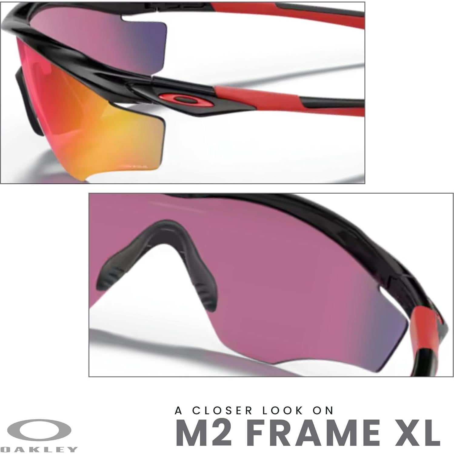 Gafas de sol Oakley M2 Frame XL Prizm Road + Correa y Kit