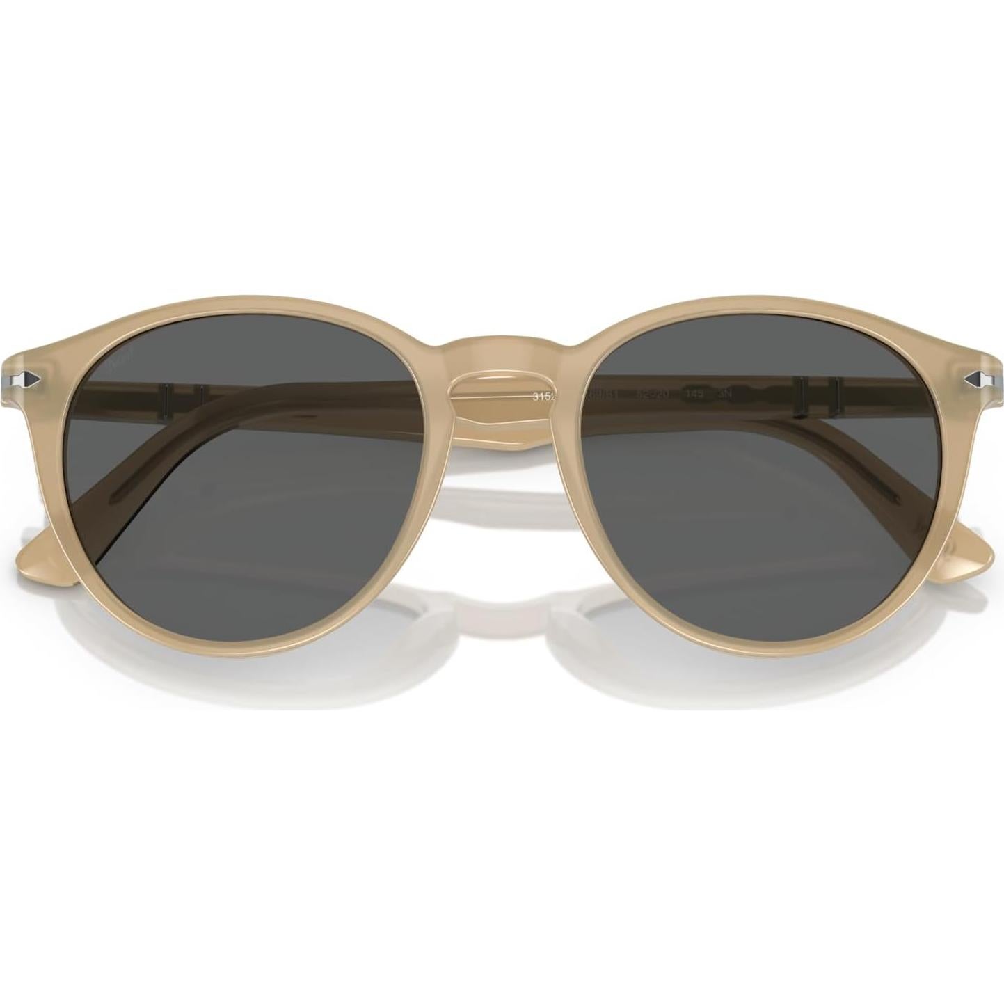 Gafas de Sol Persol PO3152S Redondas Beige Opalino