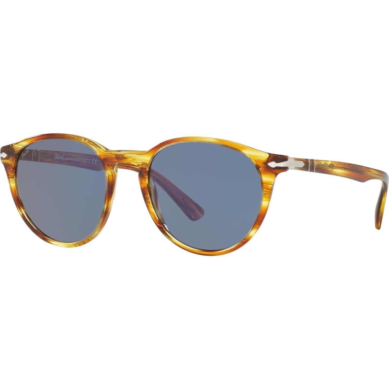 Gafas de sol redondas Persol PO3152S UV 100% con estuche