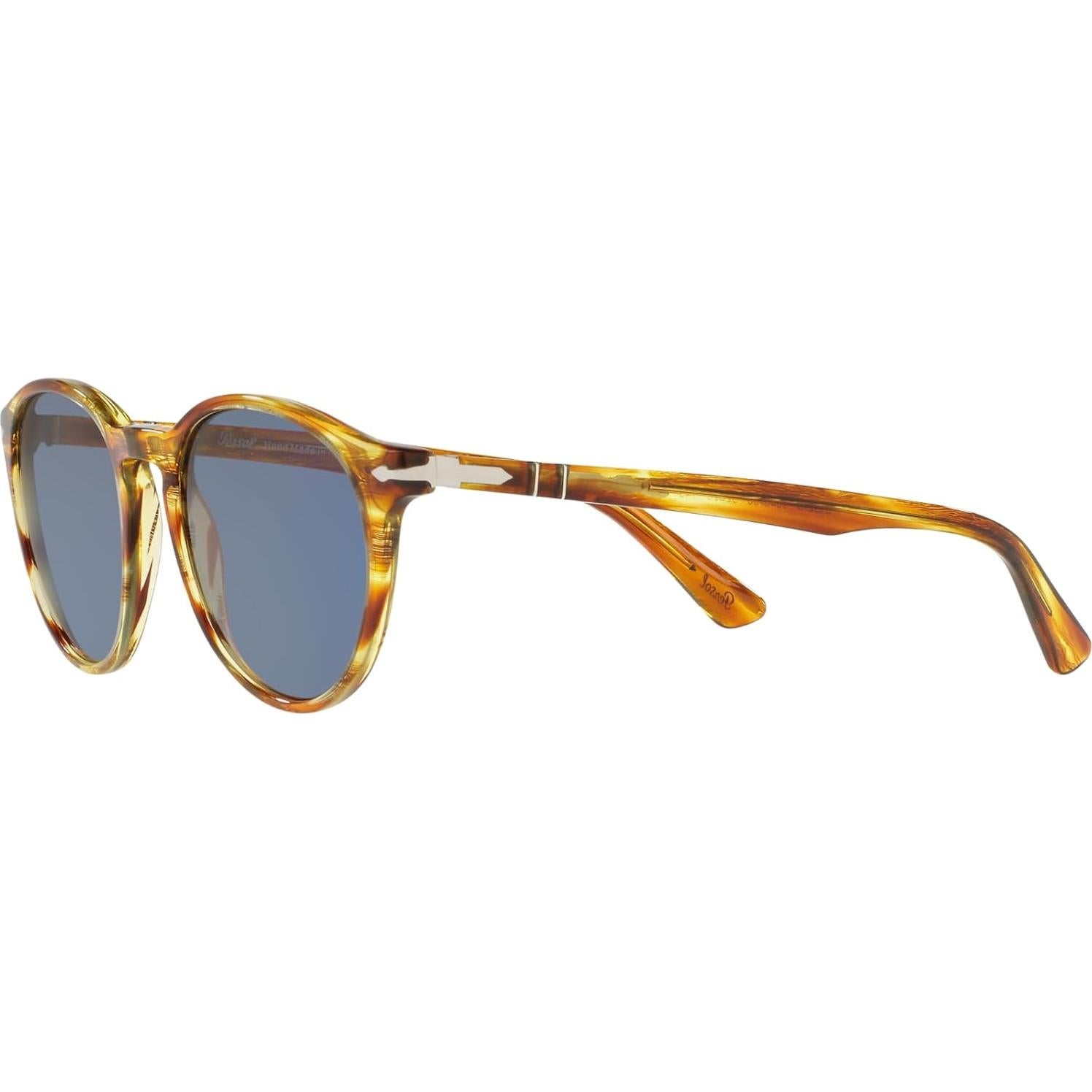 Gafas de sol redondas Persol PO3152S UV 100% con estuche