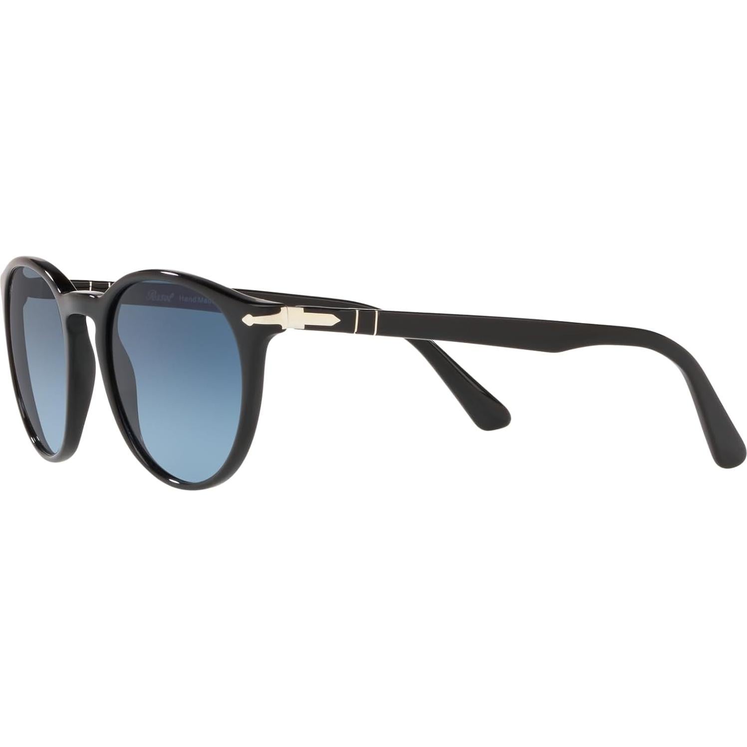 Gafas de Sol Persol PO3152S Redondas UV 100% Negro/Azul