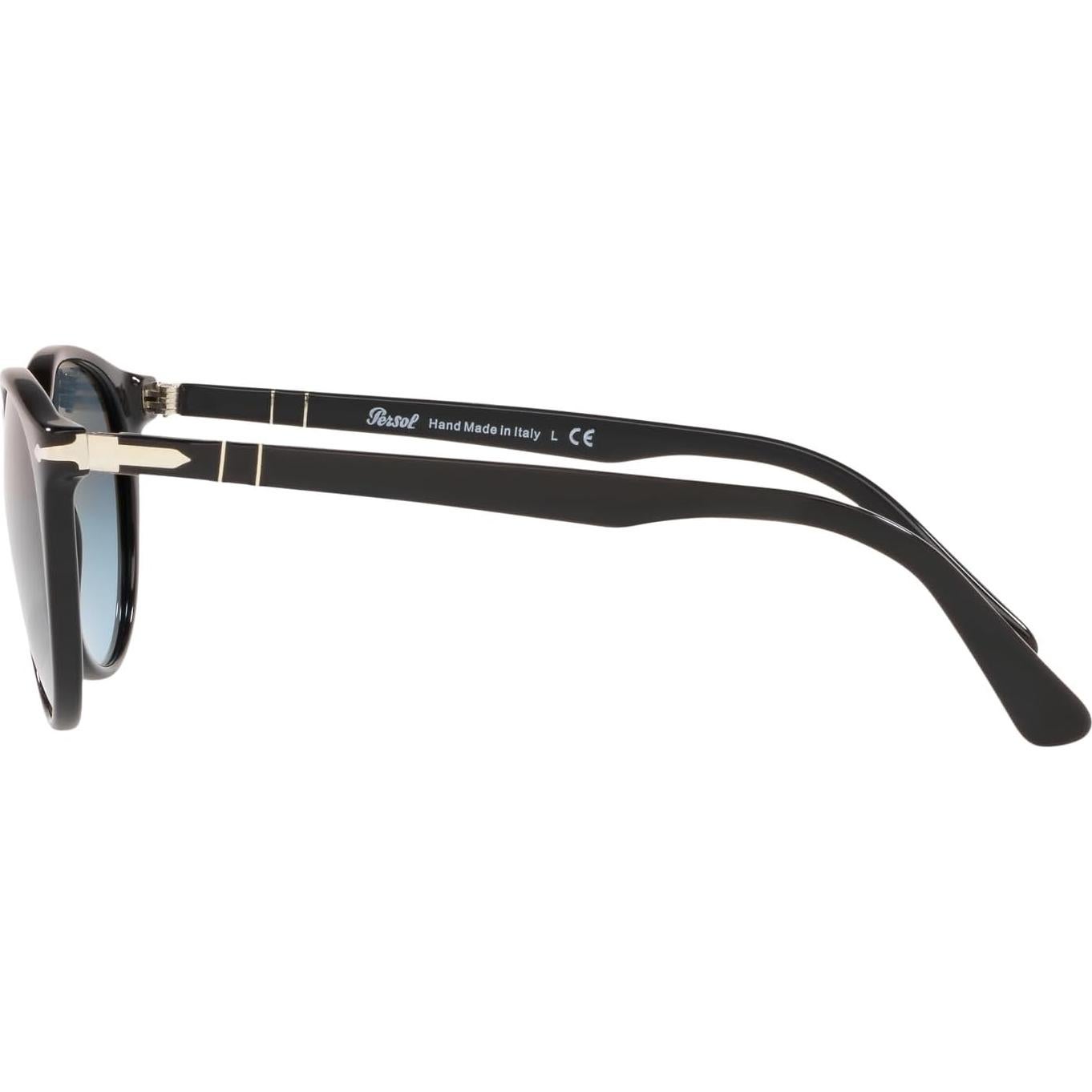 Gafas de Sol Persol PO3152S Redondas UV 100% Negro/Azul