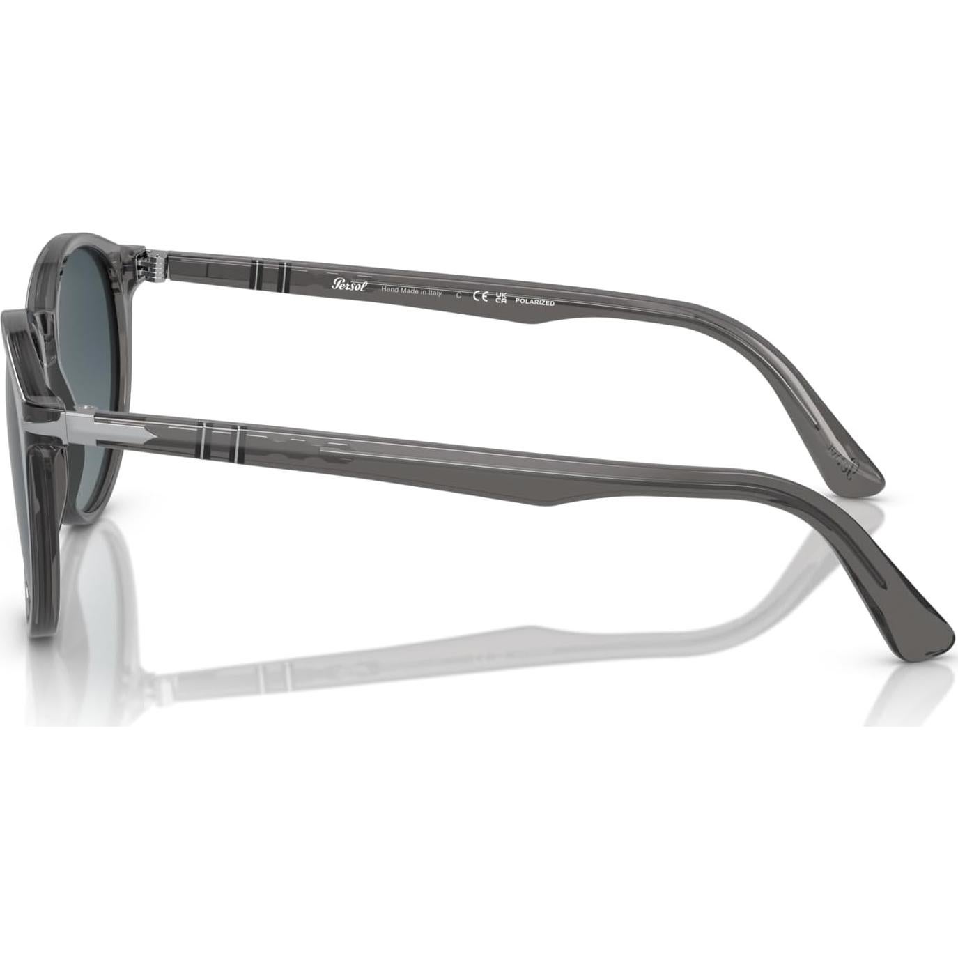 Gafas de Sol Persol PO3152S Redondas Gris Transparente
