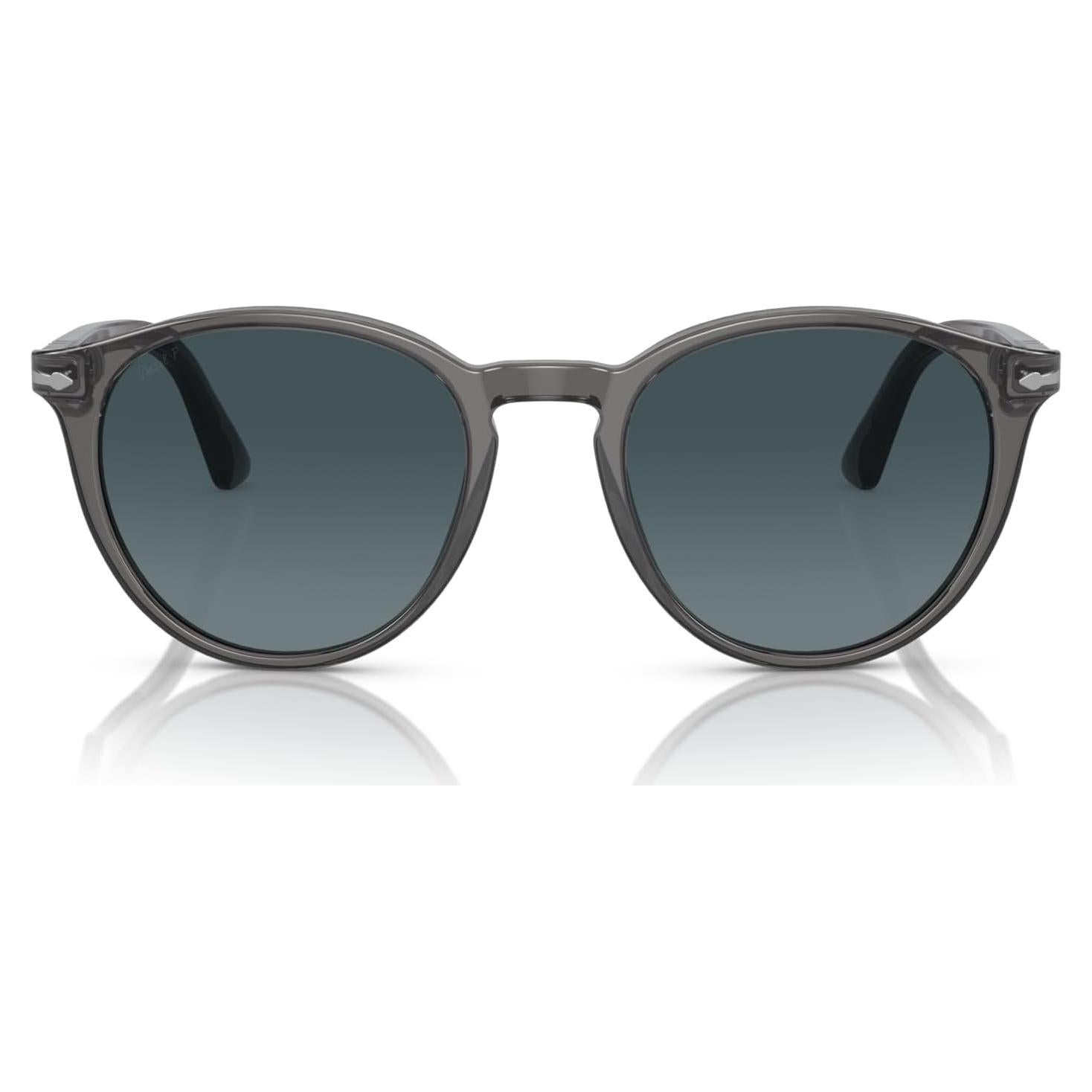 Gafas de Sol Persol PO3152S Redondas Gris Transparente