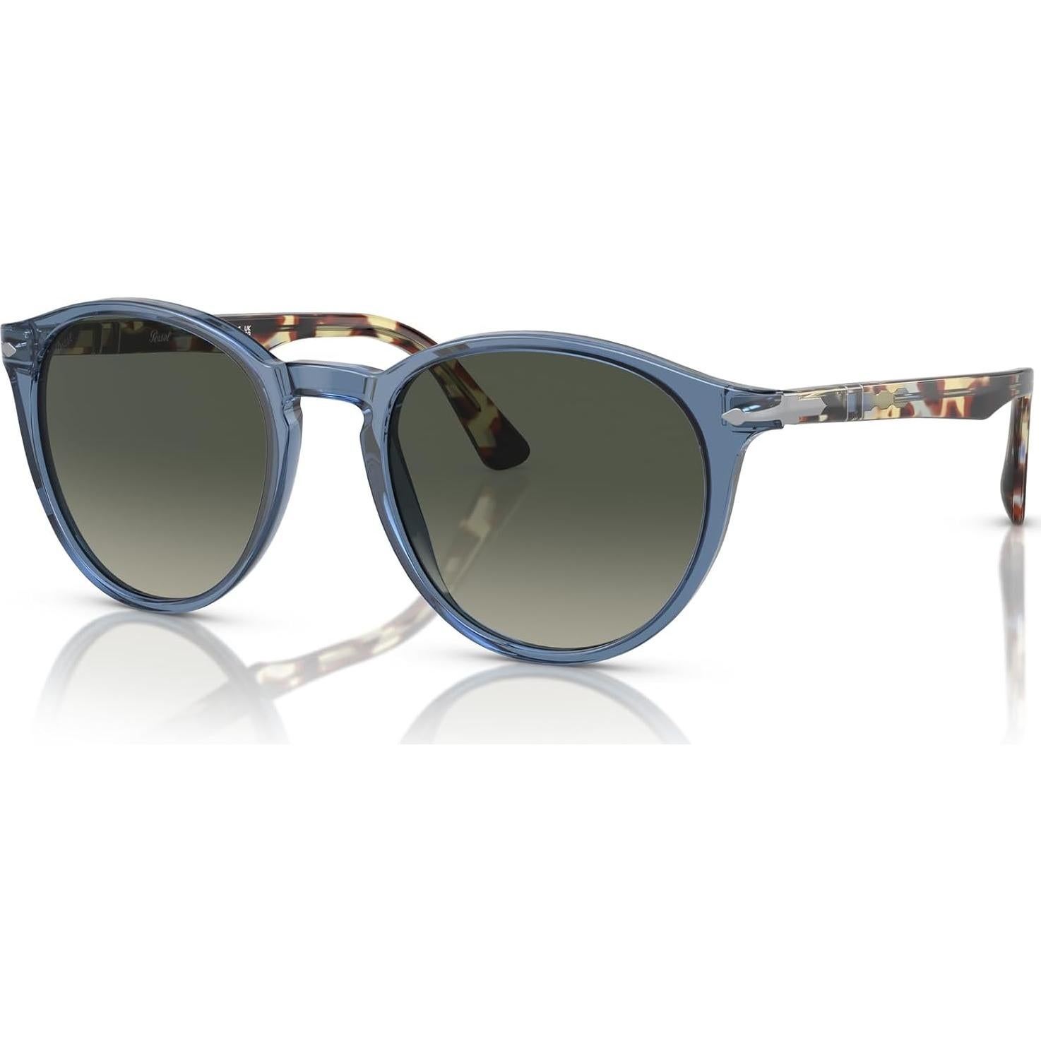 Gafas de Sol Persol PO3152S Redondas Azul 52mm