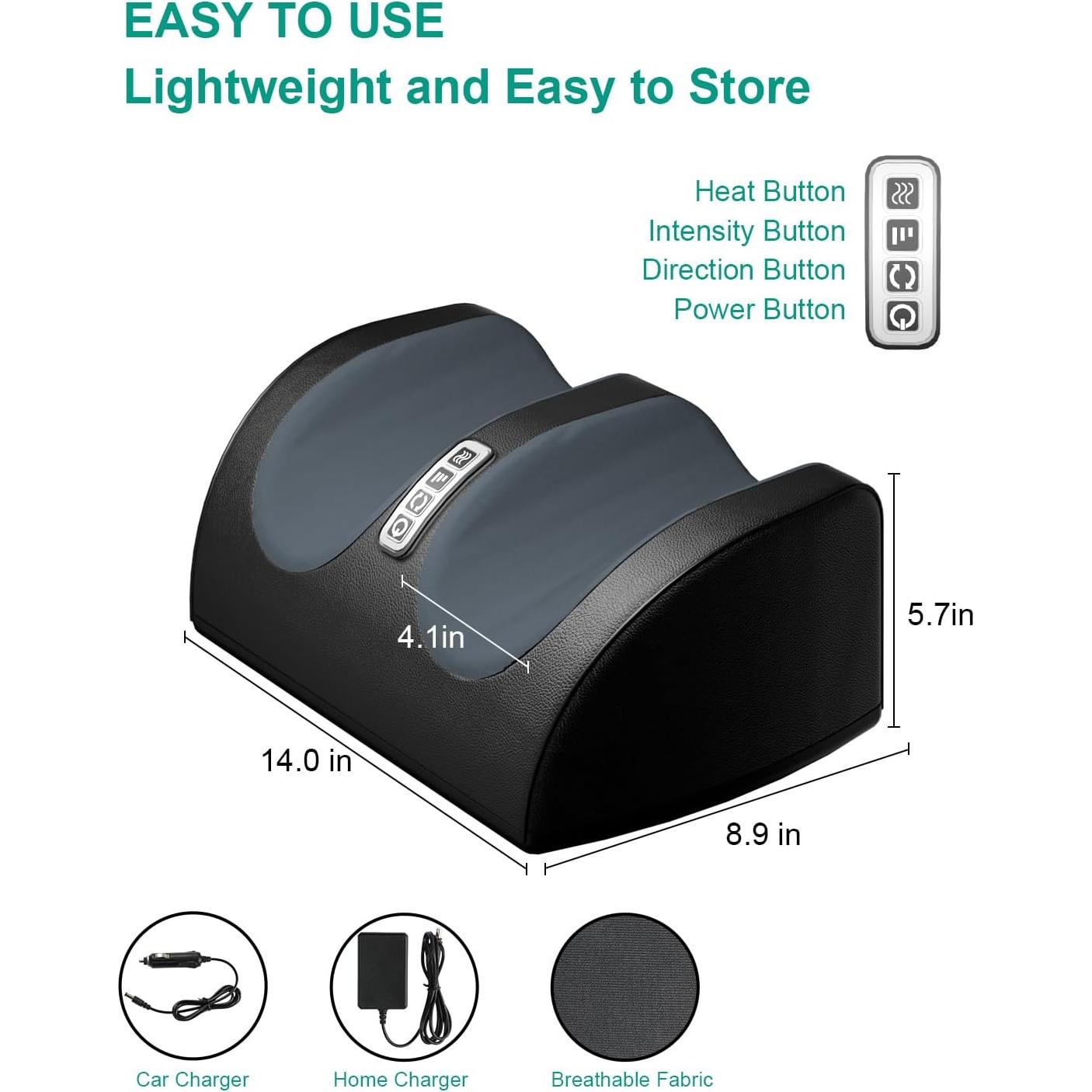 Masajeador de Pies Shiatsu LINGTENG FM01 con Calor