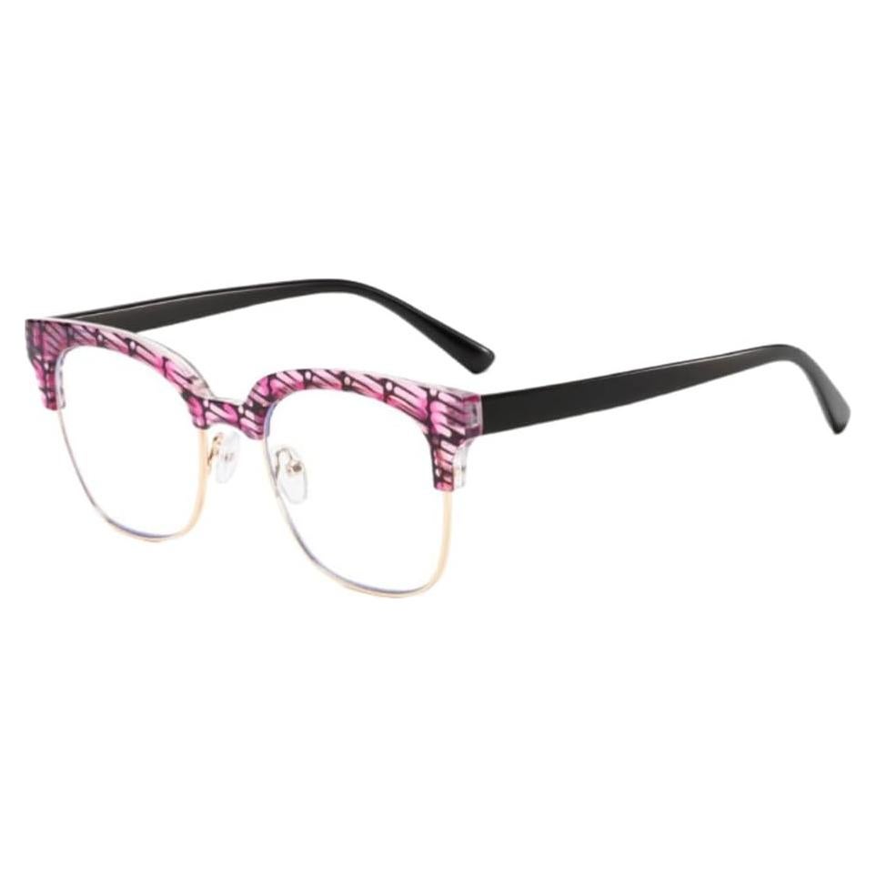 Gafas de Óptica Retro Shiratori 43mm Lentes Claros Unisex