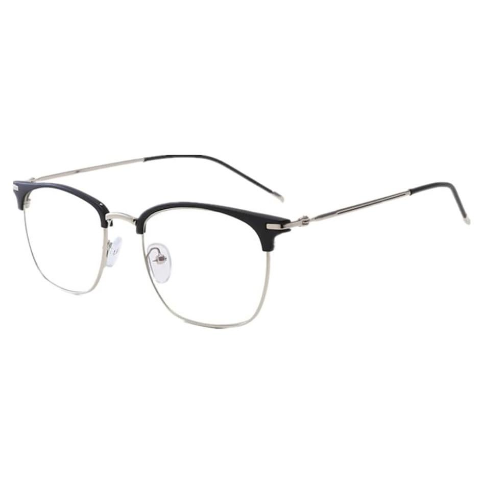 Gafas ópticas retro Shiratori 43mm lentes claros unisex