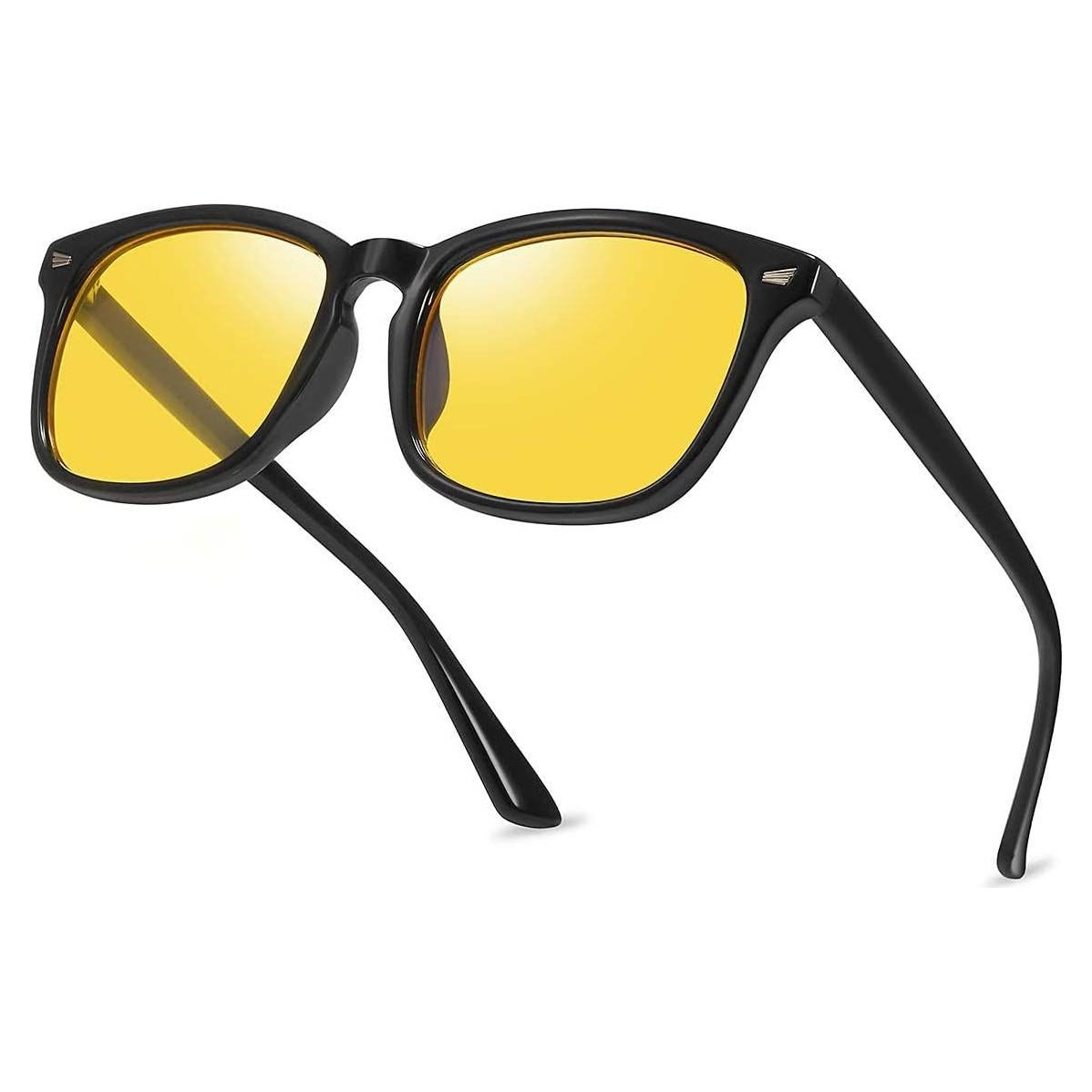 Gafas de Conducción Nocturna Polarizadas HD - Amarillo