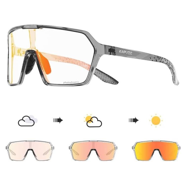 Gafas de Ciclismo KAPVOE K335 Fotoquímicas UV400