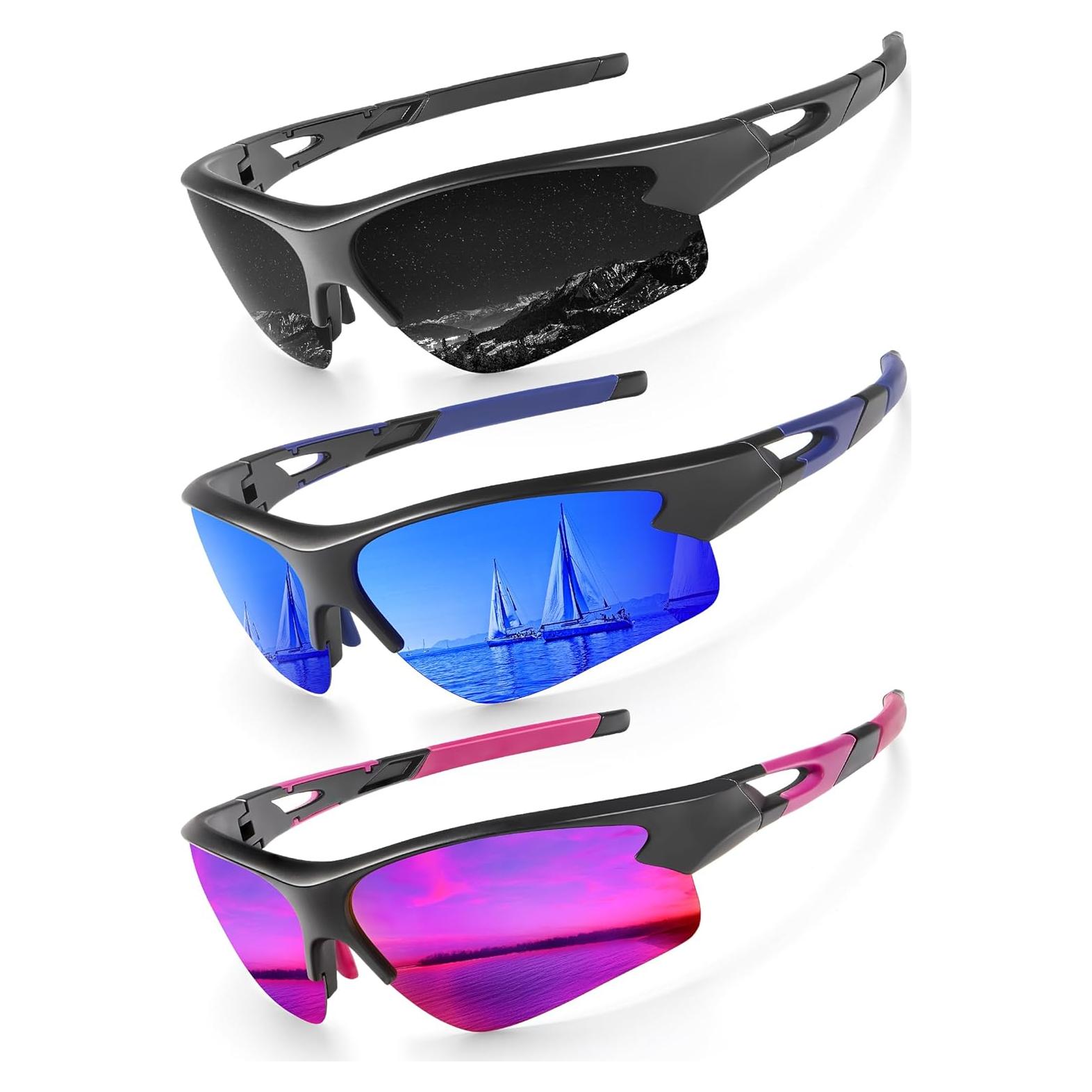 Gafas de sol KALIYADI polarizadas UV para hombres y mujeres