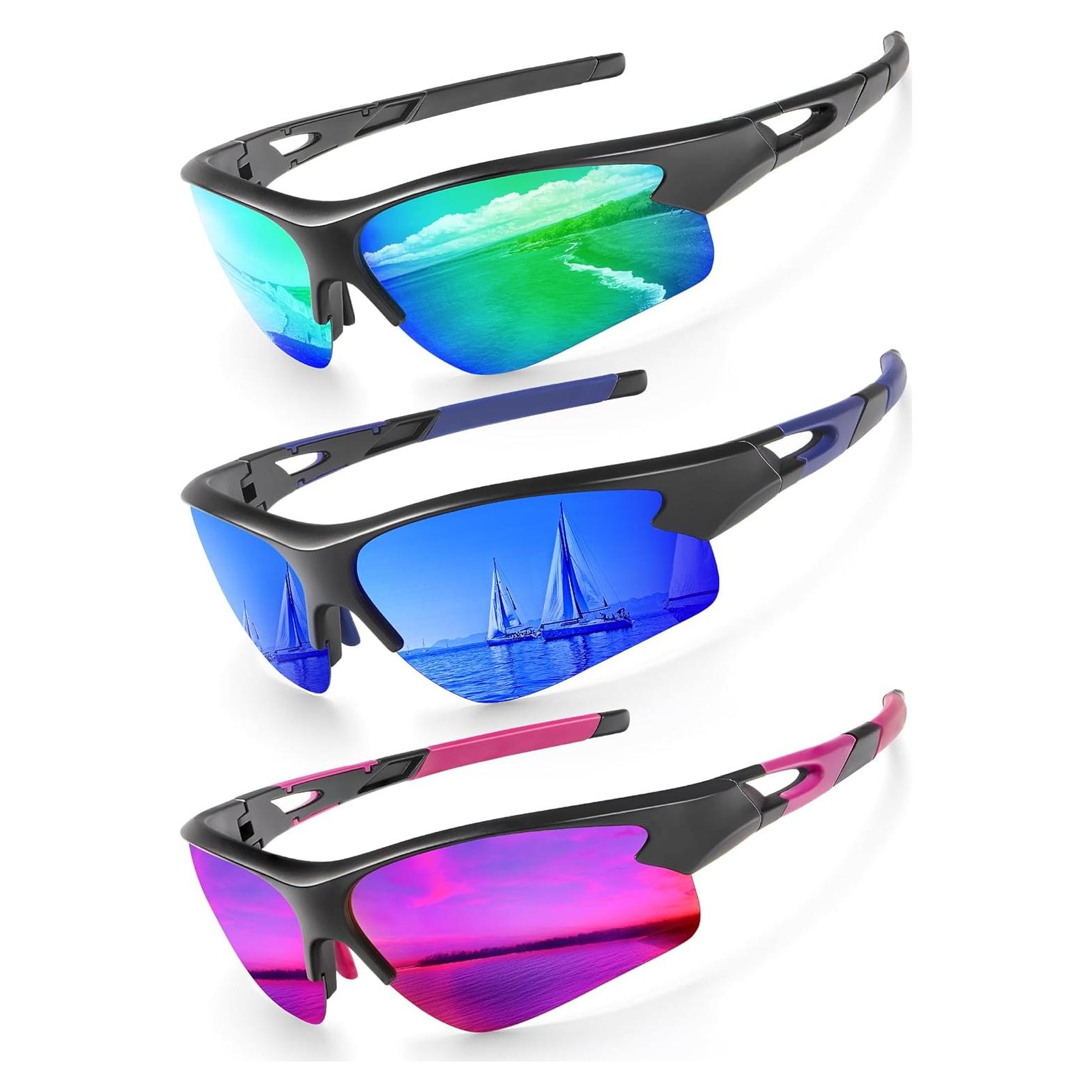 Gafas de sol KALIYADI polarizadas UV para hombres y mujeres