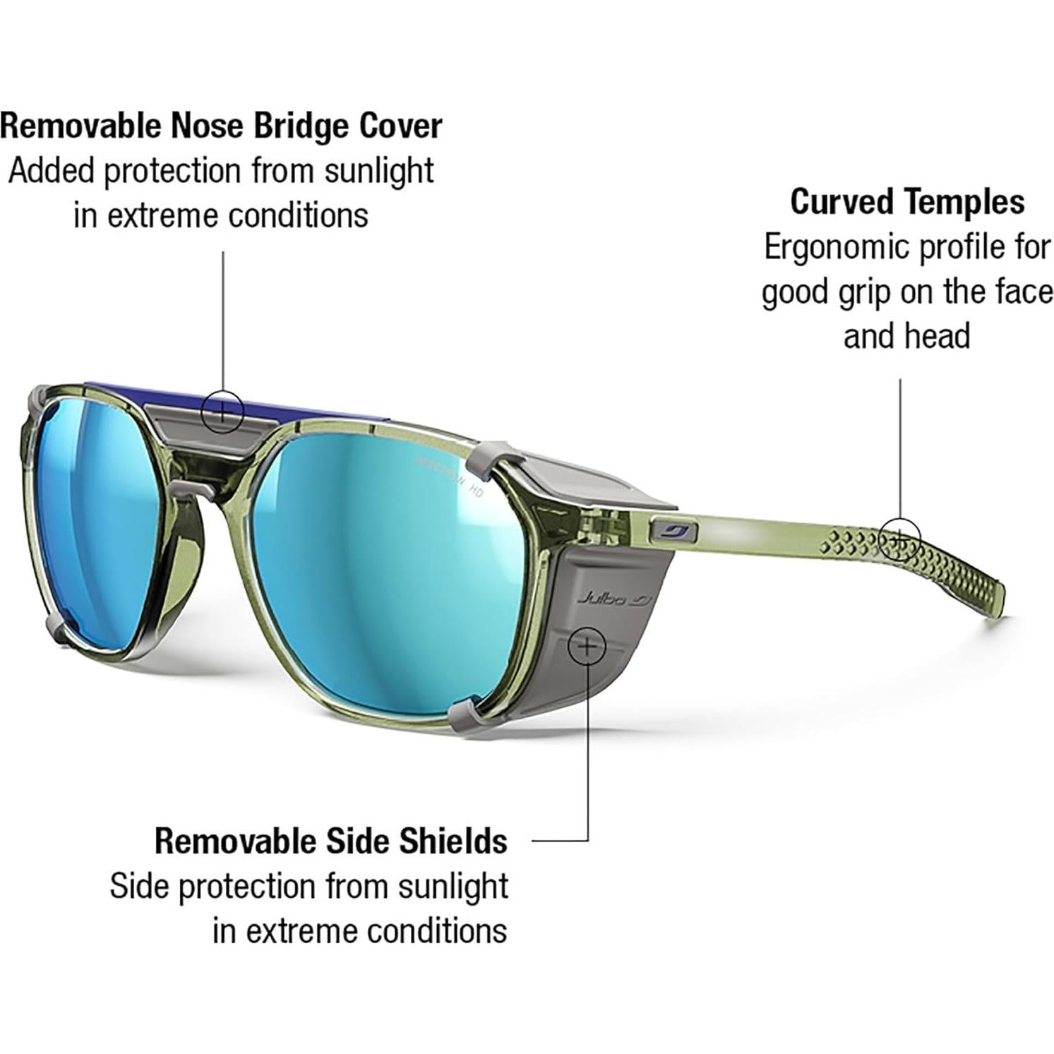 Gafas de sol Julbo Slack Cover 52mm Polarizadas UV