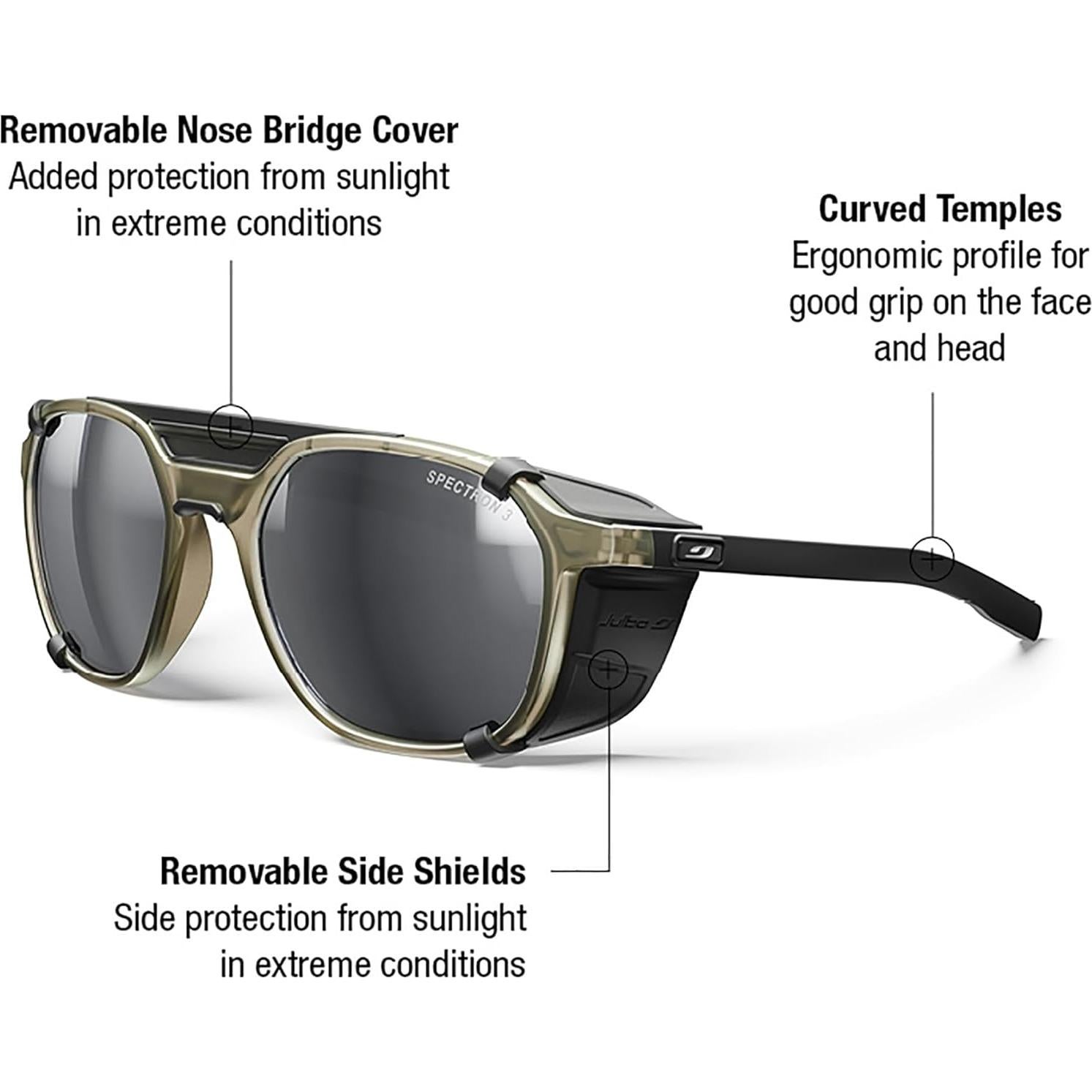 Gafas de sol Julbo Slack Cover con protección UV 52mm