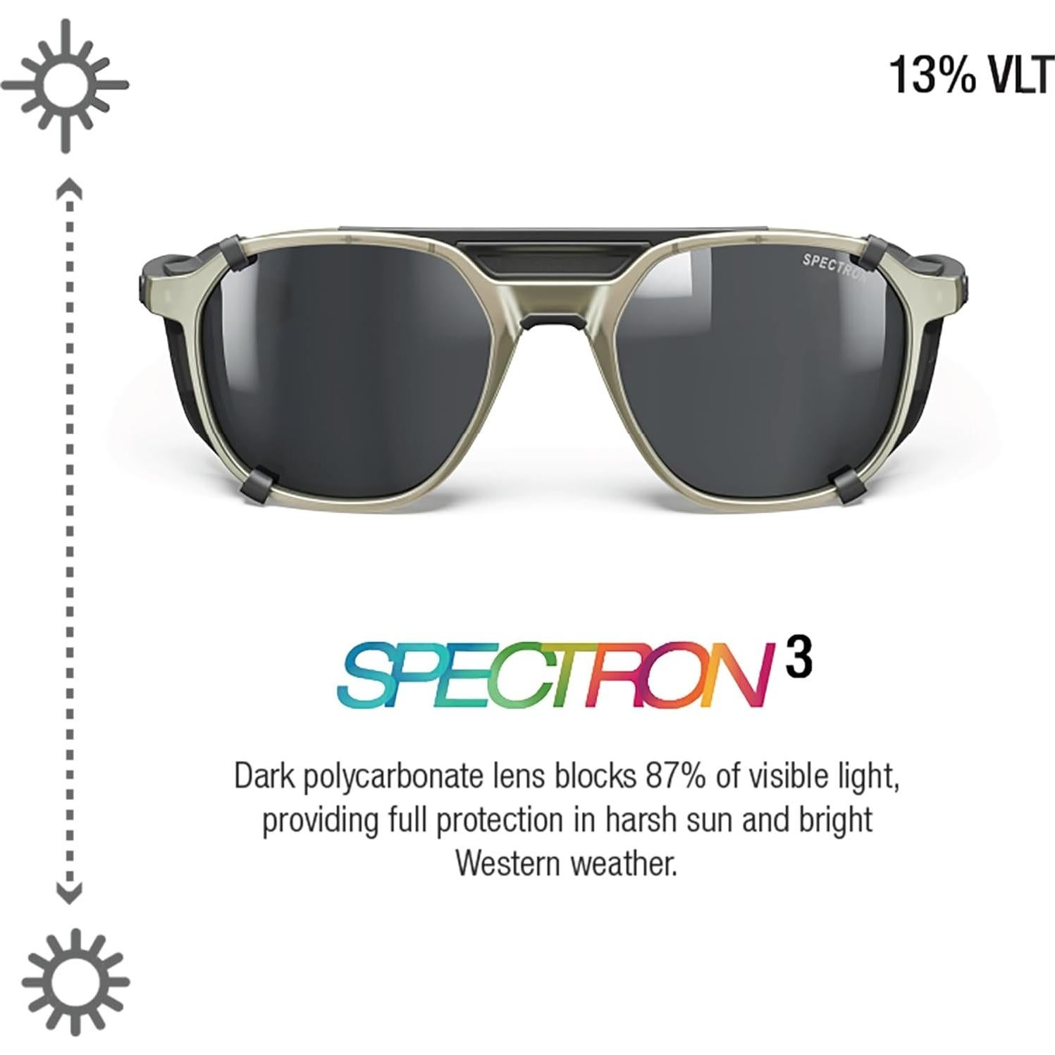 Gafas de sol Julbo Slack Cover con protección UV 52mm