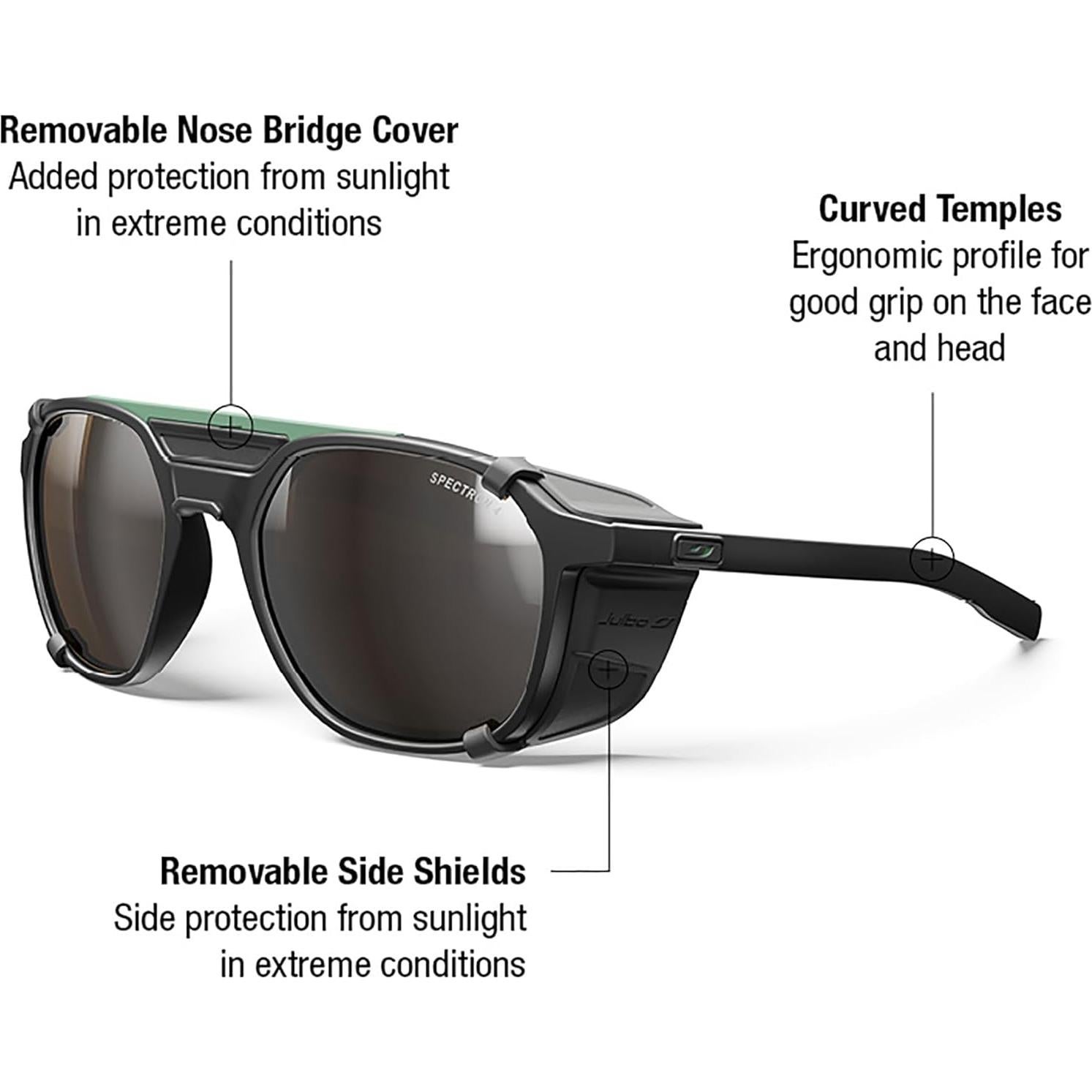 Gafas de sol Julbo Slack Cover con protectores UV 52mm