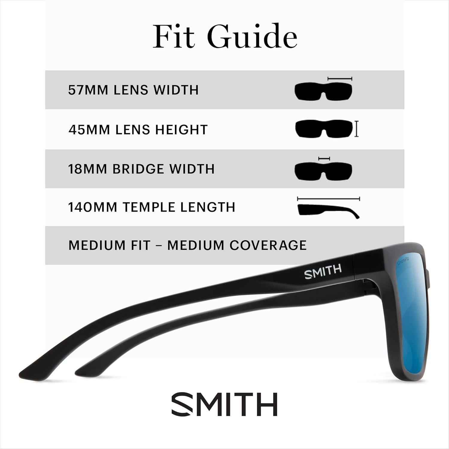 Gafas de sol SMITH Shoutout Polarizadas - Negro Mate