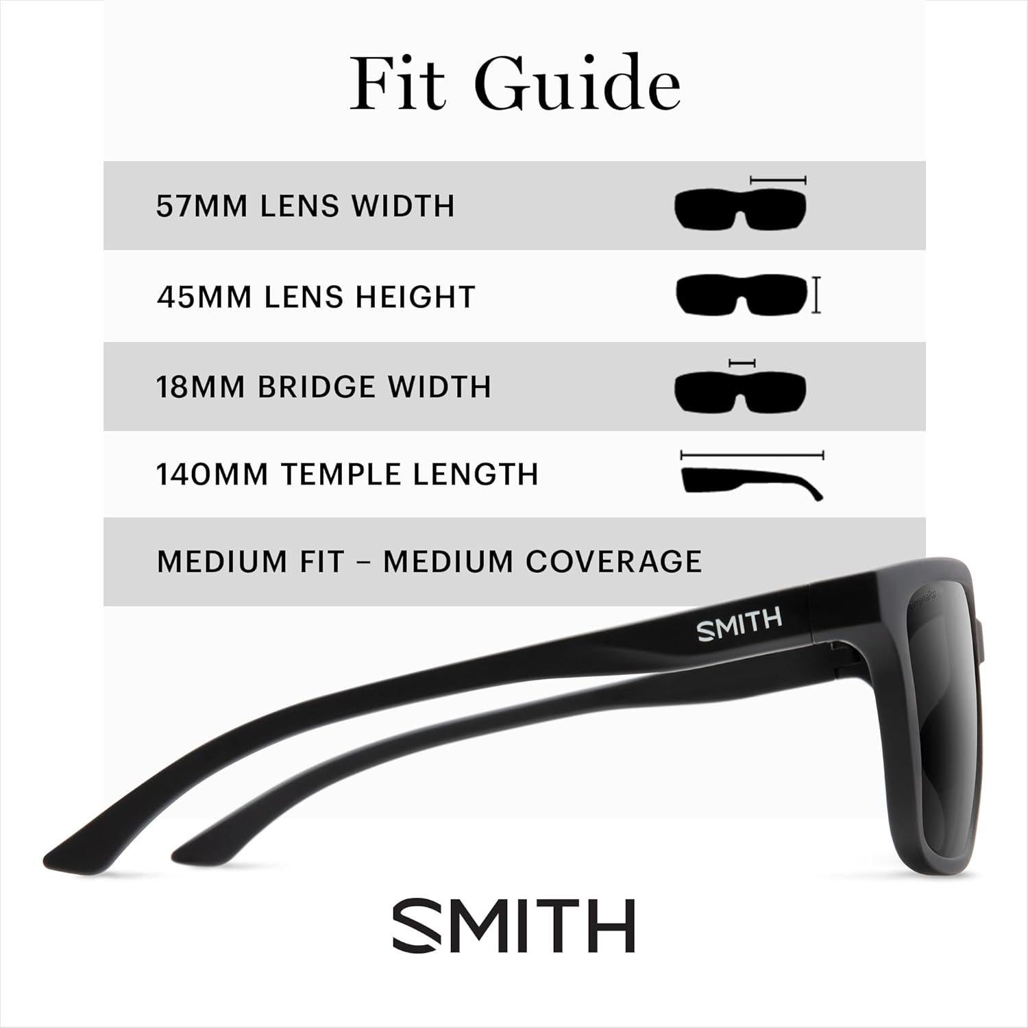 Gafas de sol SMITH Shoutout Polarizadas - Negro Mate