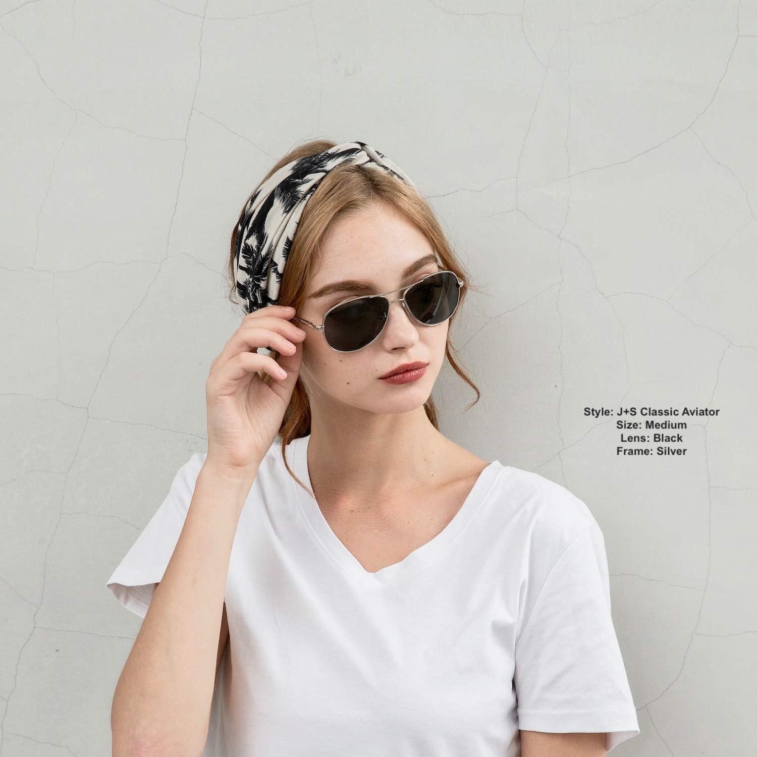 Gafas de sol J+S So0090-M-SFBL polarizadas UV400